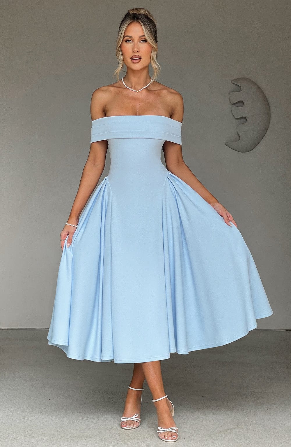 Belavie Mirandella Midi Dress - Blue