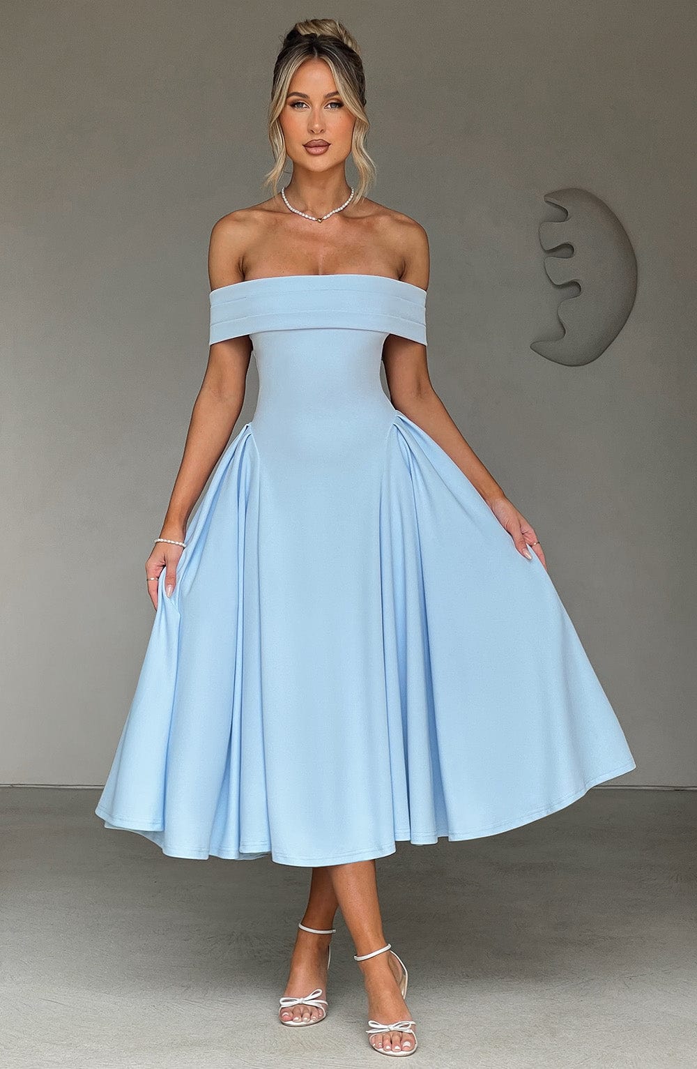 Belavie Mirandella Midi Dress - Blue