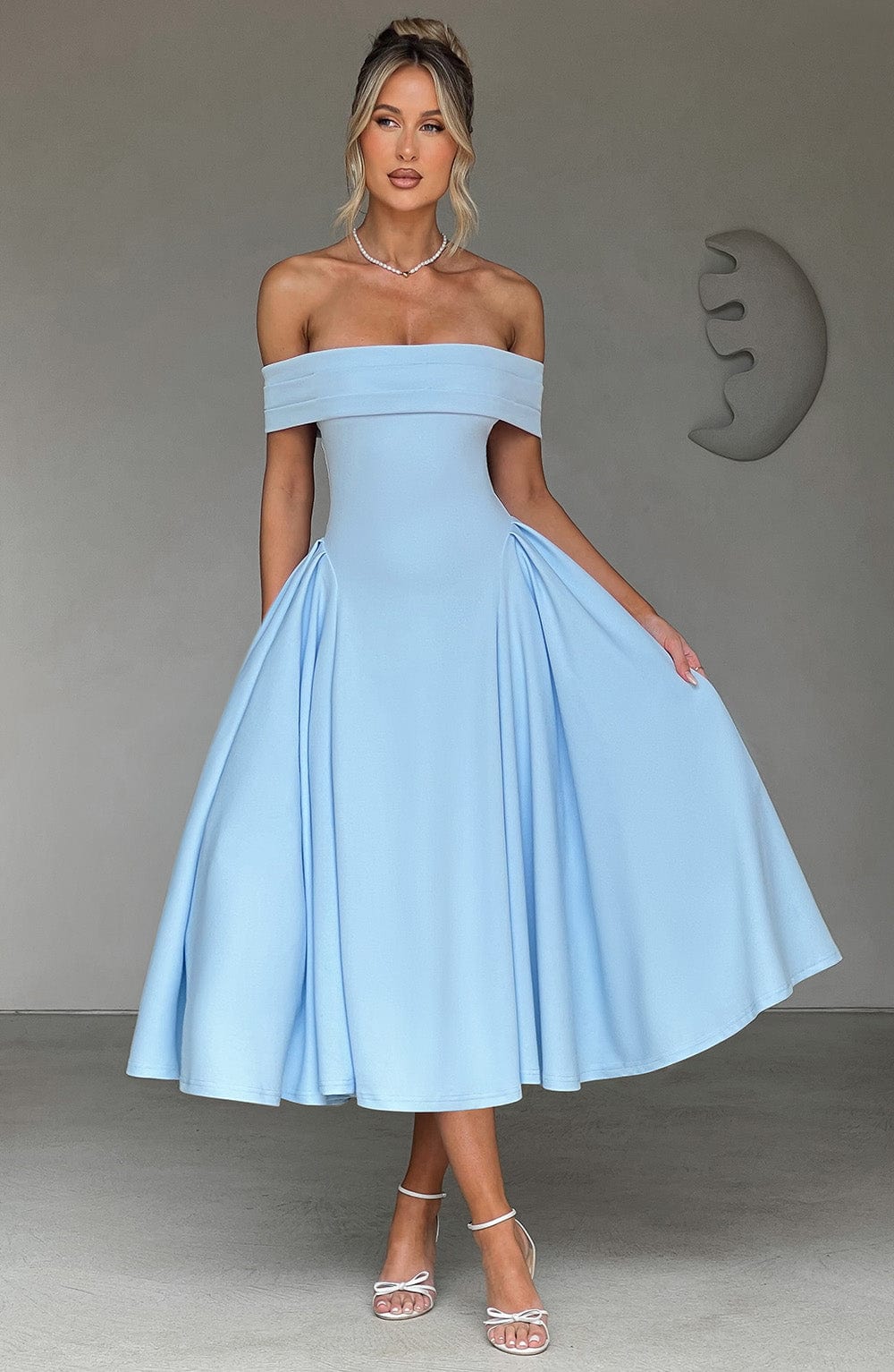 Belavie Mirandella Midi Dress - Blue