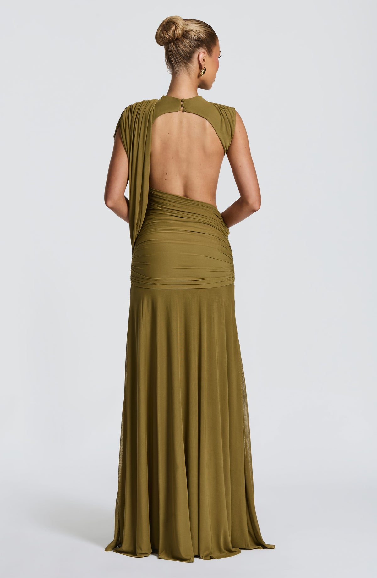 Belavie Mireyella Maxi Dress - Deep Olive