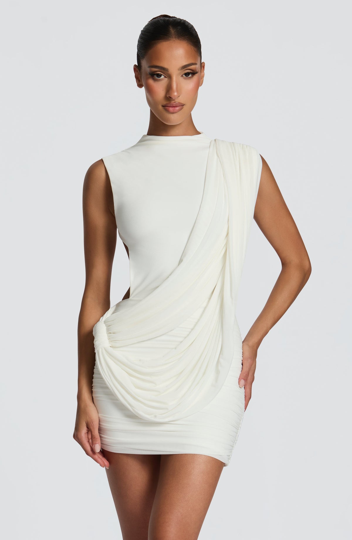 Belavie Mireyella Mini Dress - Ivory