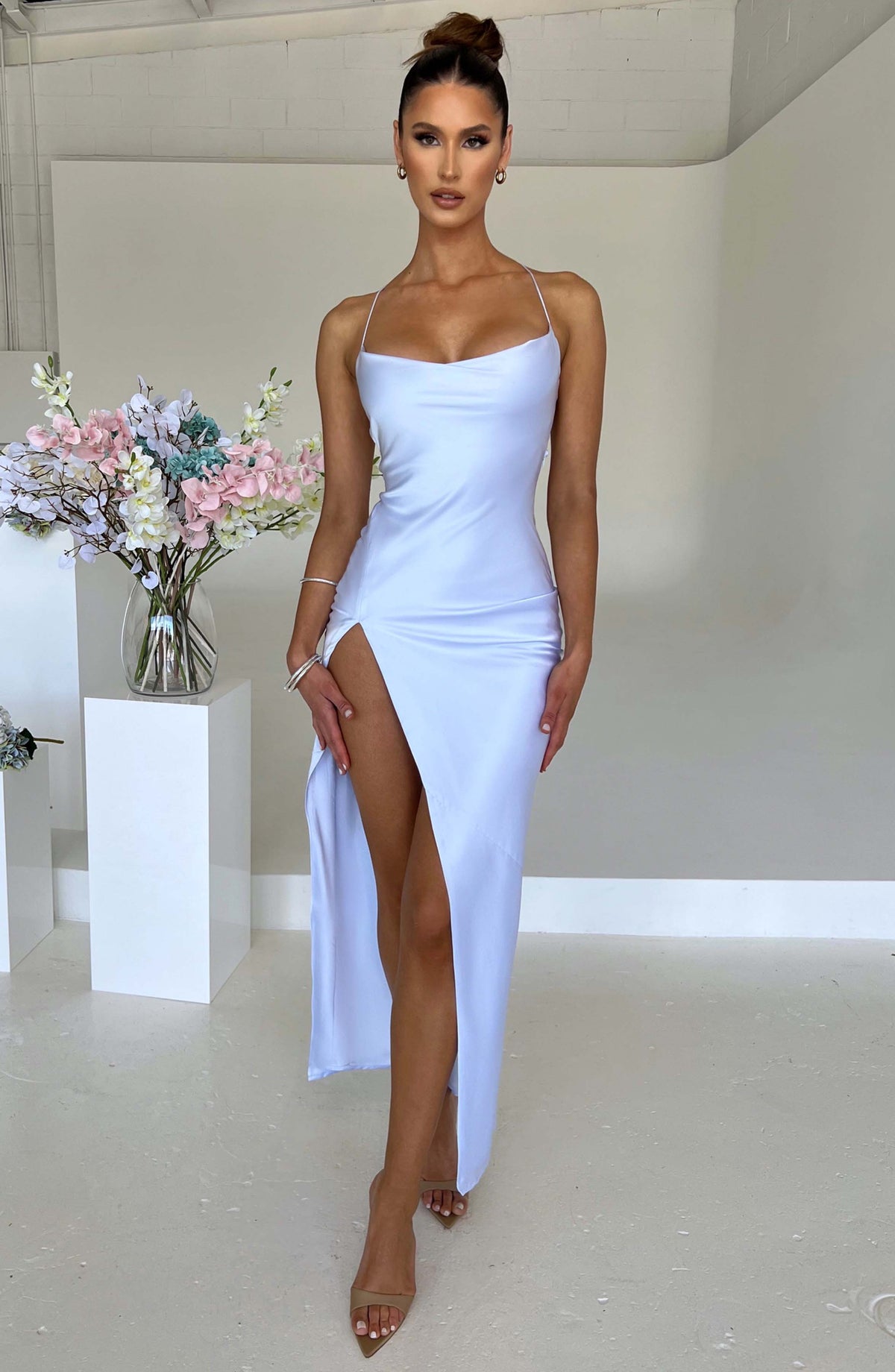 Belavie Mishella Maxi Dress - Baby Blue