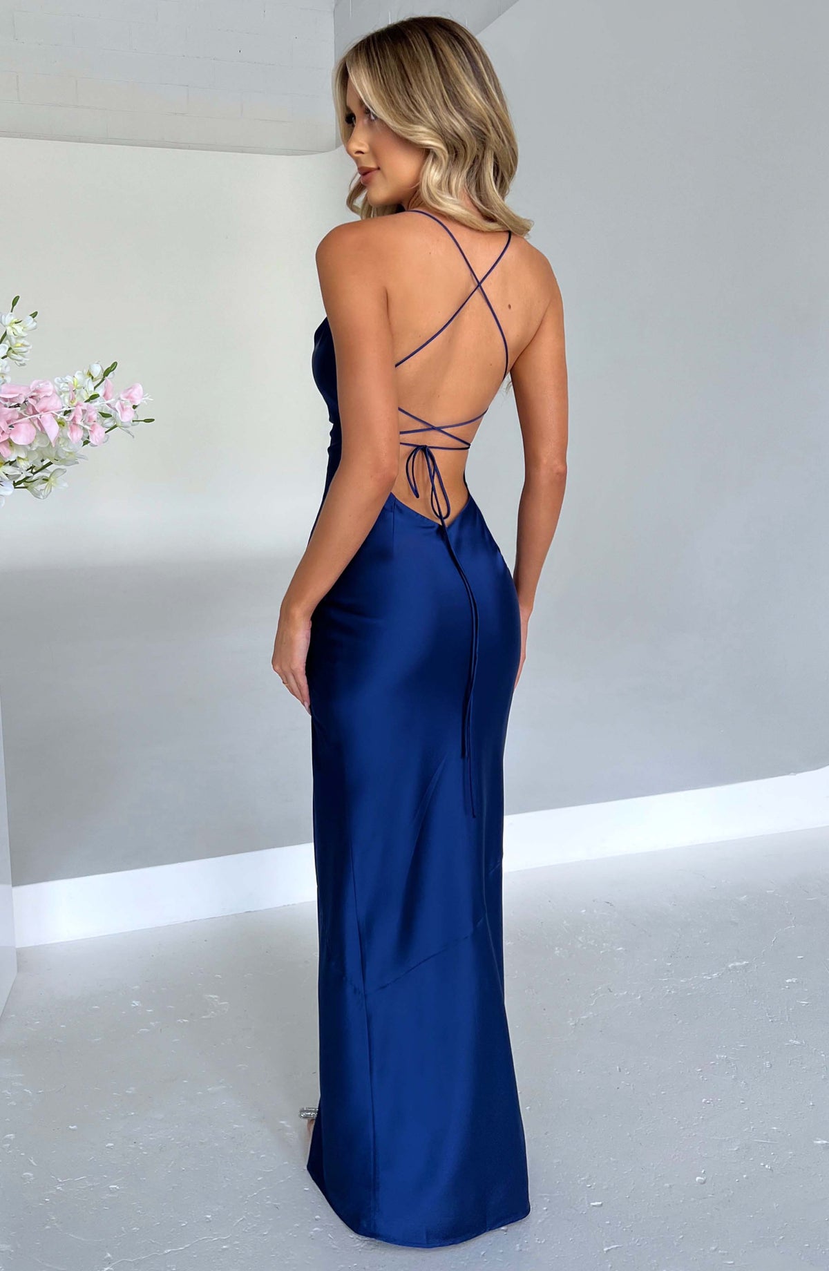 Belavie Mishella Maxi Dress - Navy