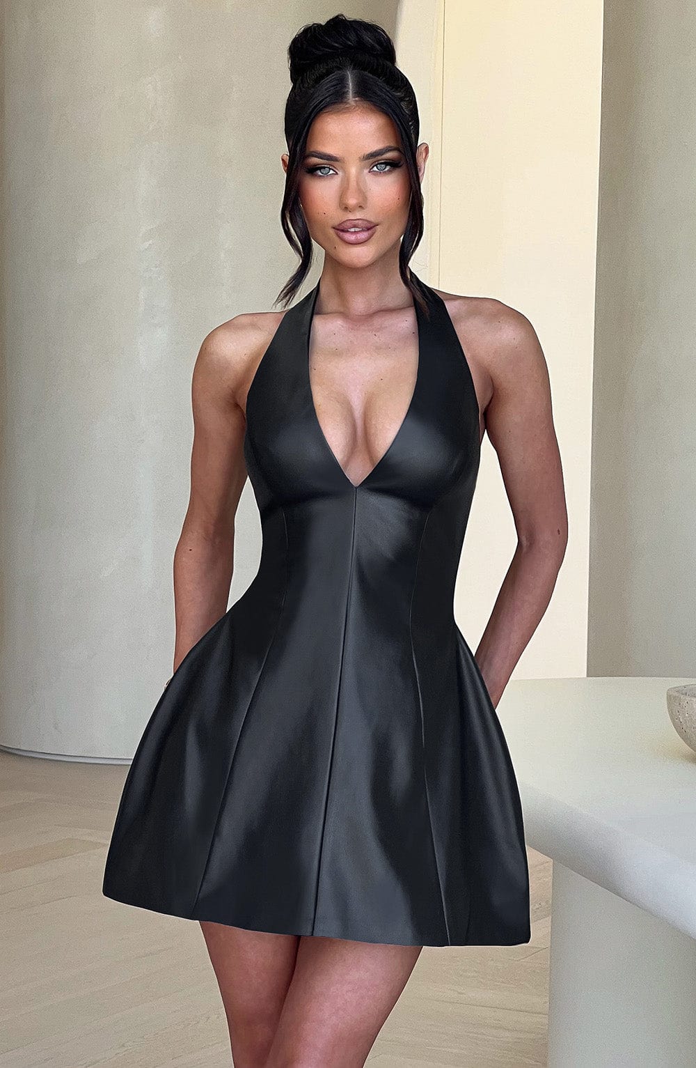 Belavie Missia Mini Dress - Black