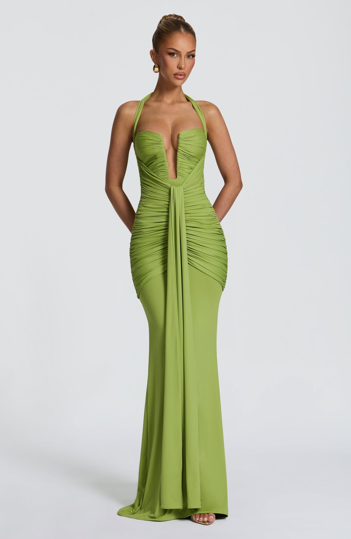 Belavie Morriganne Maxi Dress - Olive