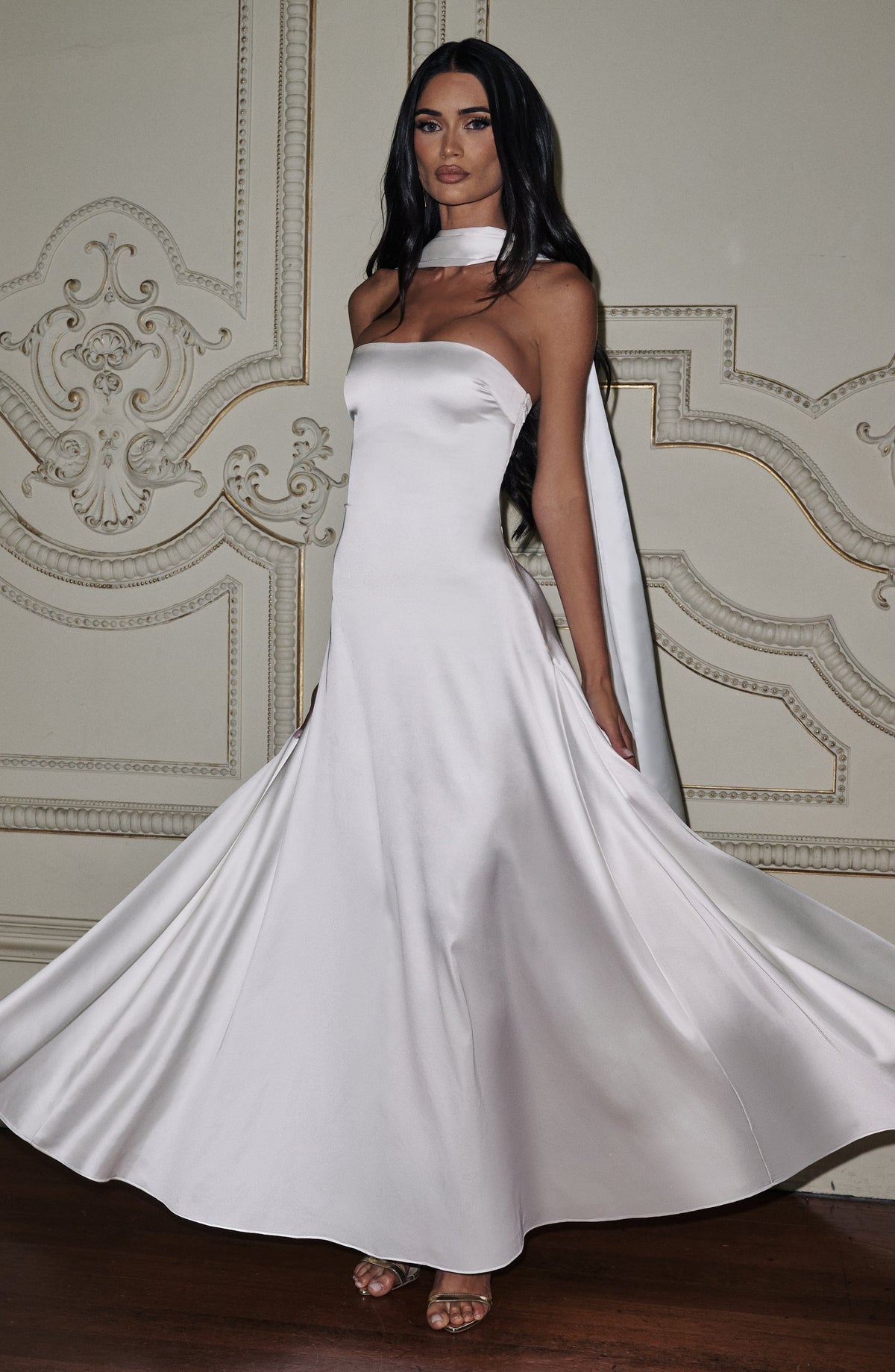 Belavie Morvenne Maxi Dress - Ivory