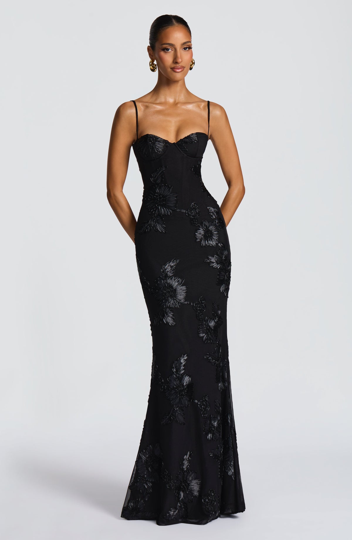 Belavie Nefertitia Maxi Dress - Black