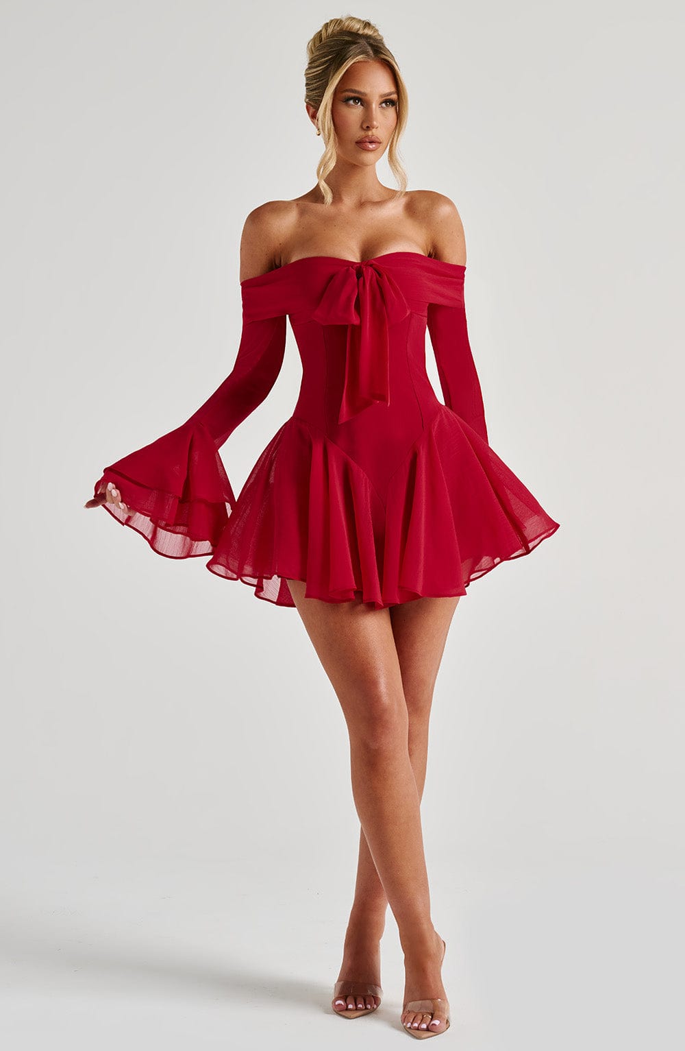 Belavie Nerissella Playsuit - Red