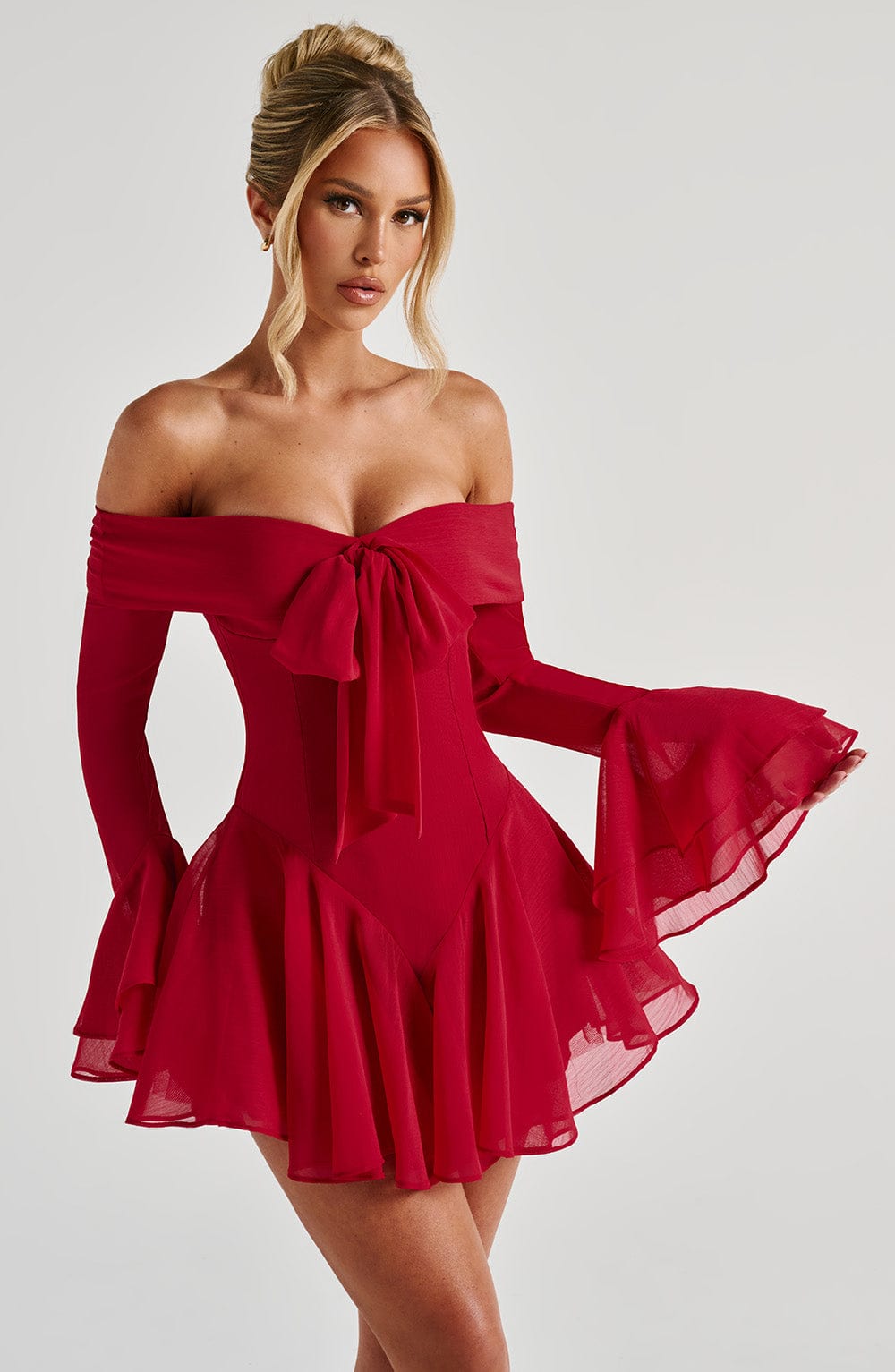 Belavie Nerissella Playsuit - Red