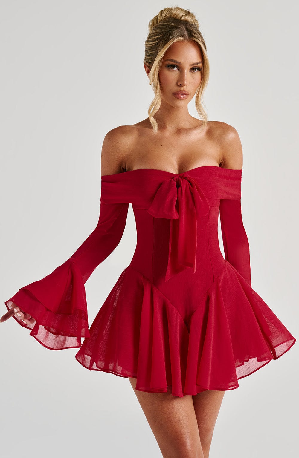 Belavie Nerissella Playsuit - Red