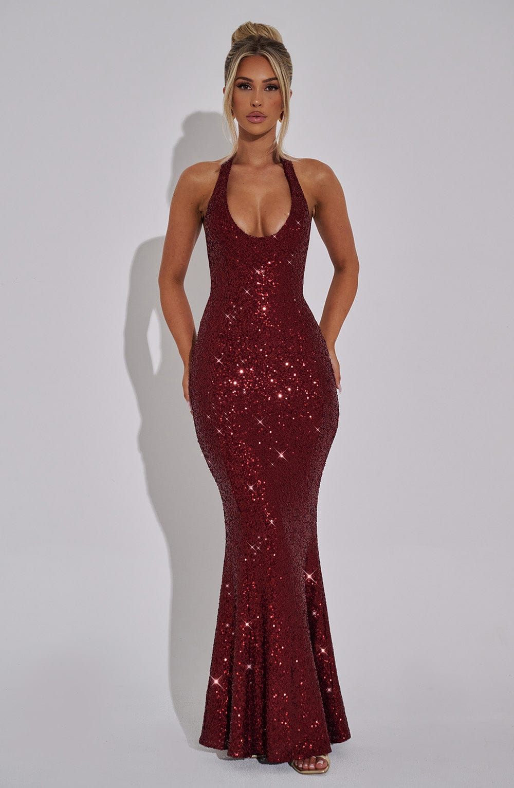 Belavie Odettella Maxi Dress - Wine