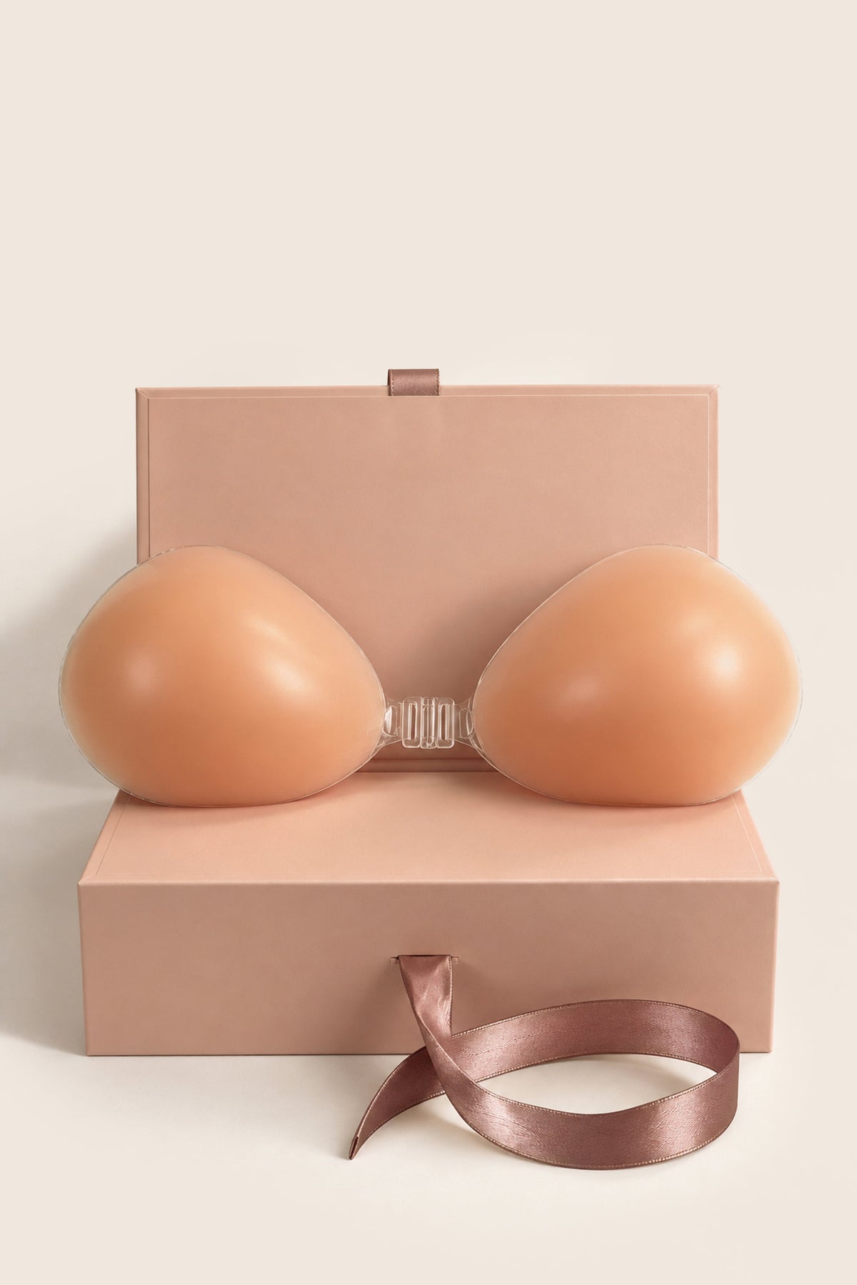 Belavie Stick On Backless Bra in Almond