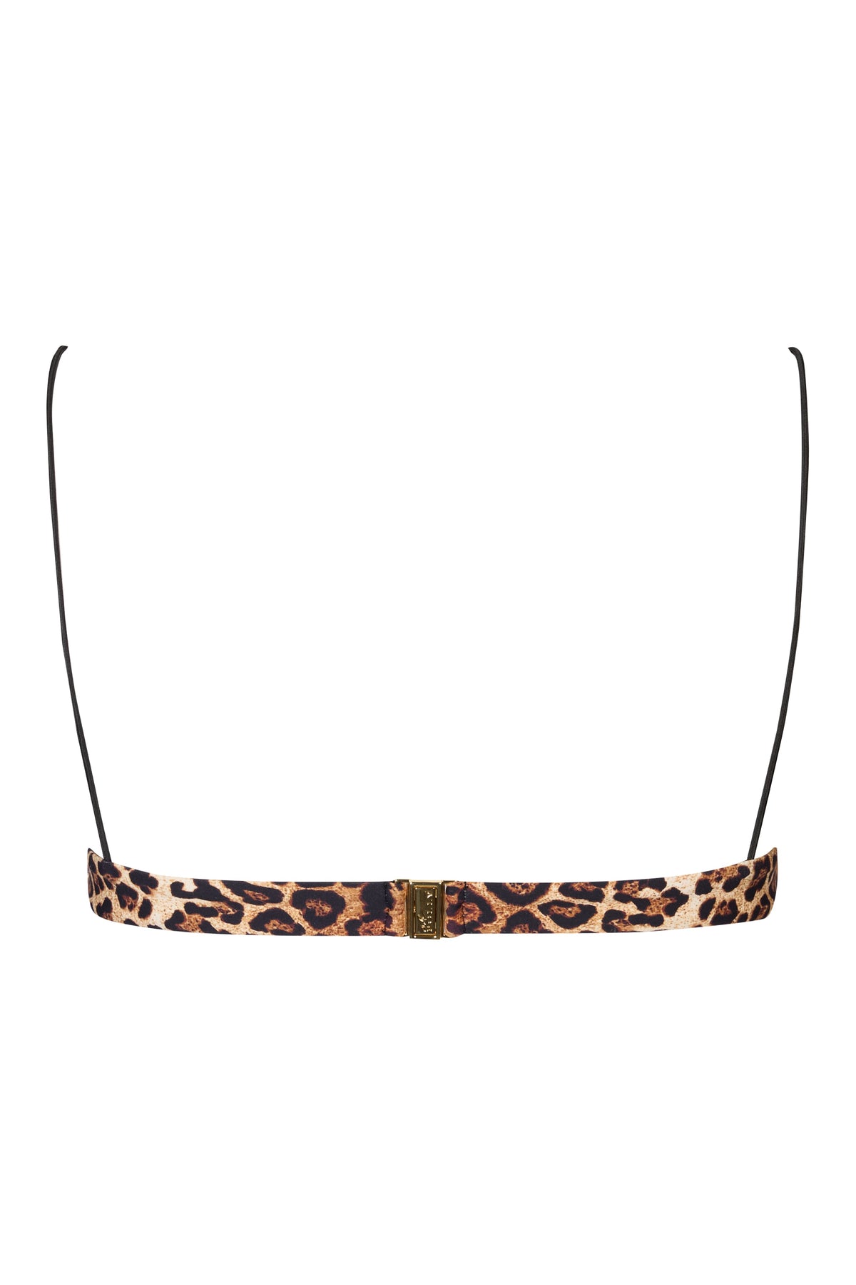 Belavie Aulei Bralette Bikini Top in Leopard Print