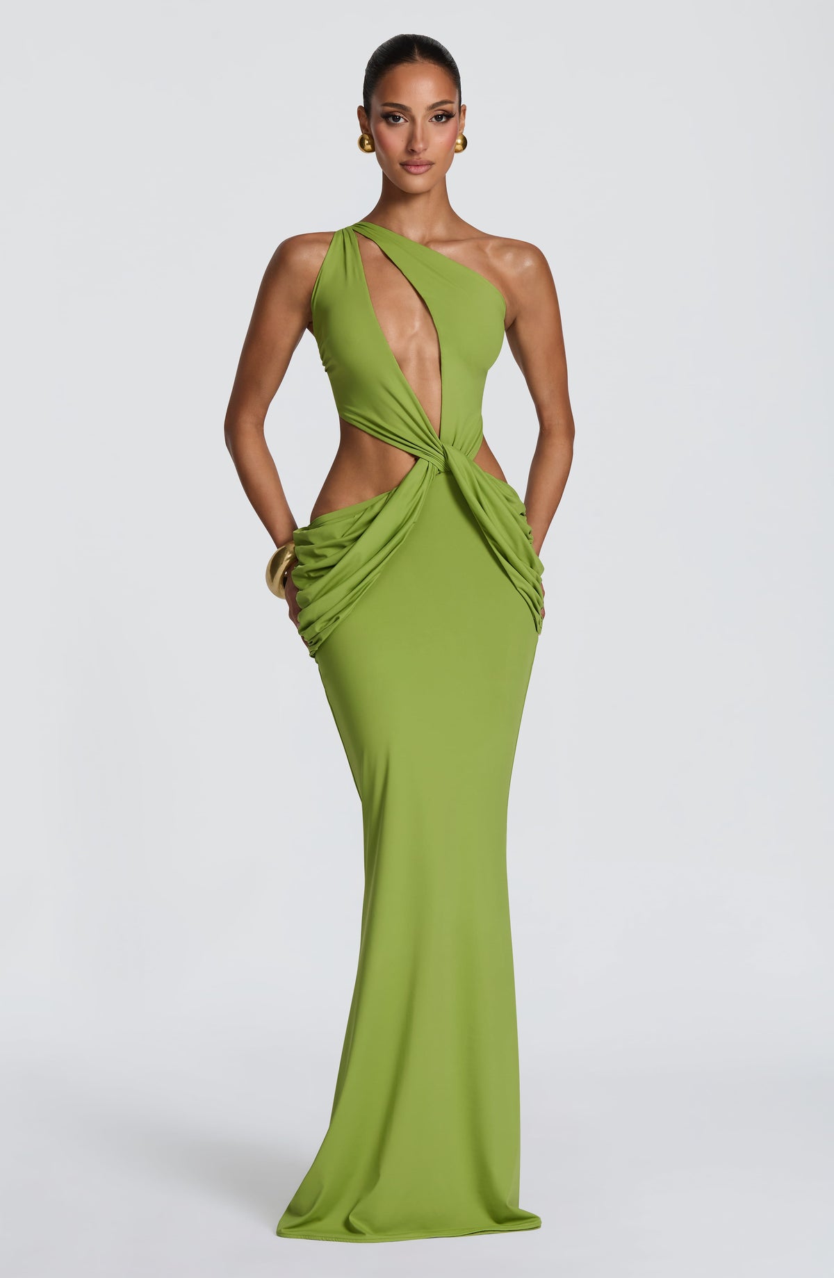 Belavie Onyxa Maxi Dress - Olive