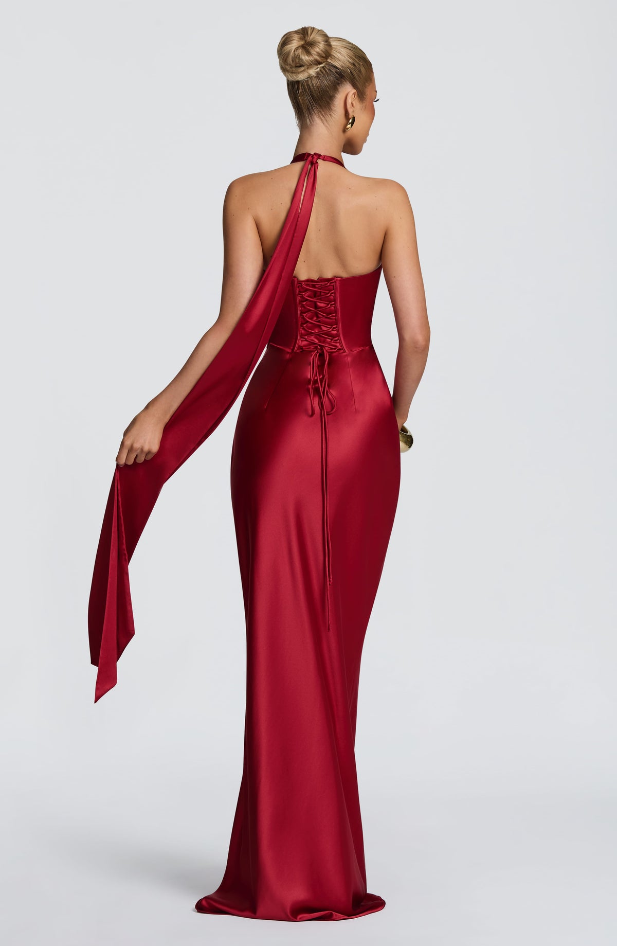 Belavie Opheliella Maxi Dress - Deep Red