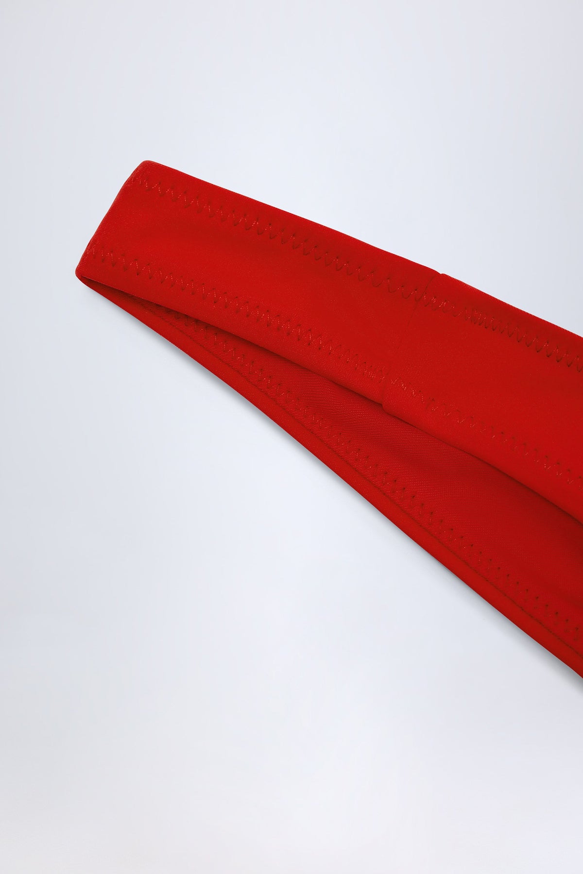Belavie Pacifice Ruched Cheeky Bikini Bottoms in Fiery Red