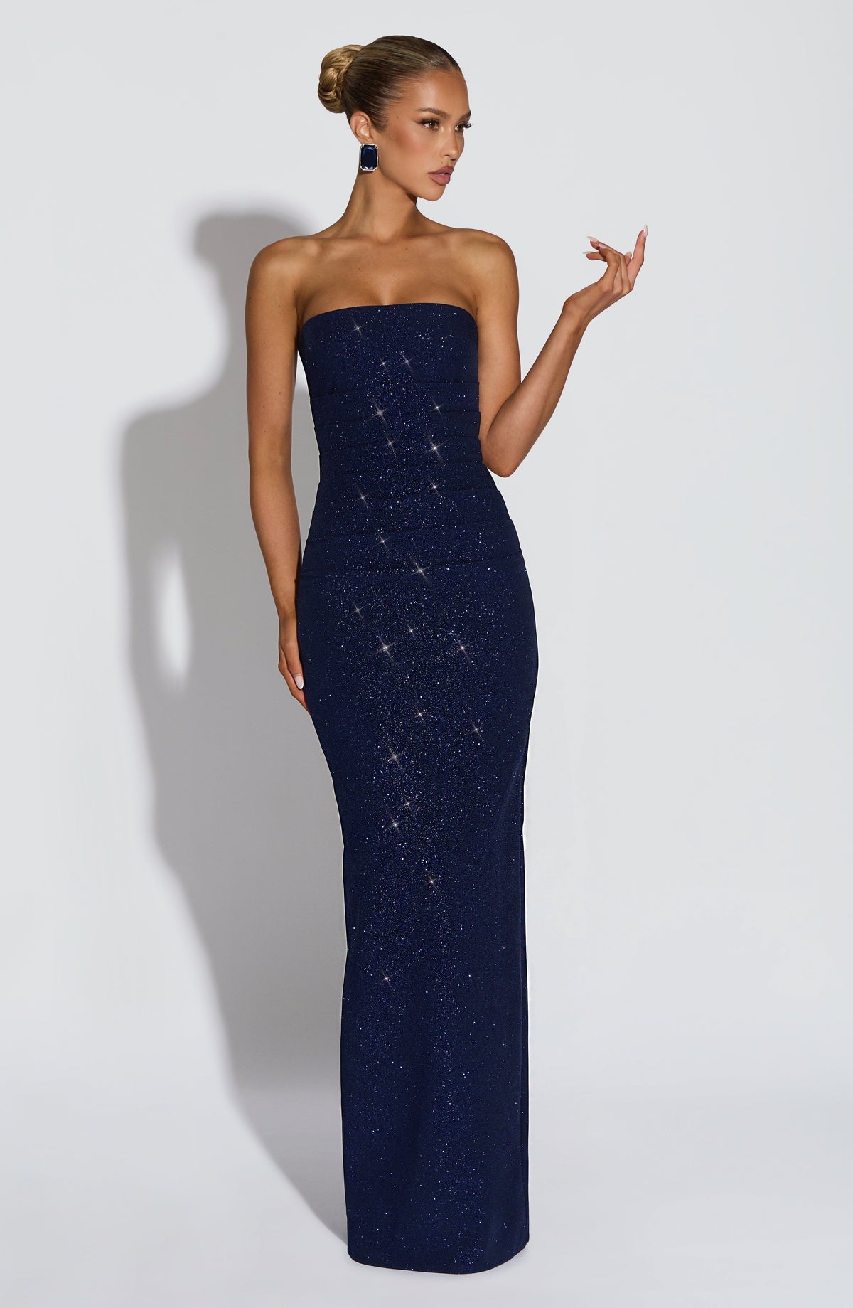 Belavie Pandrella Maxi Dress - Navy Sparkle
