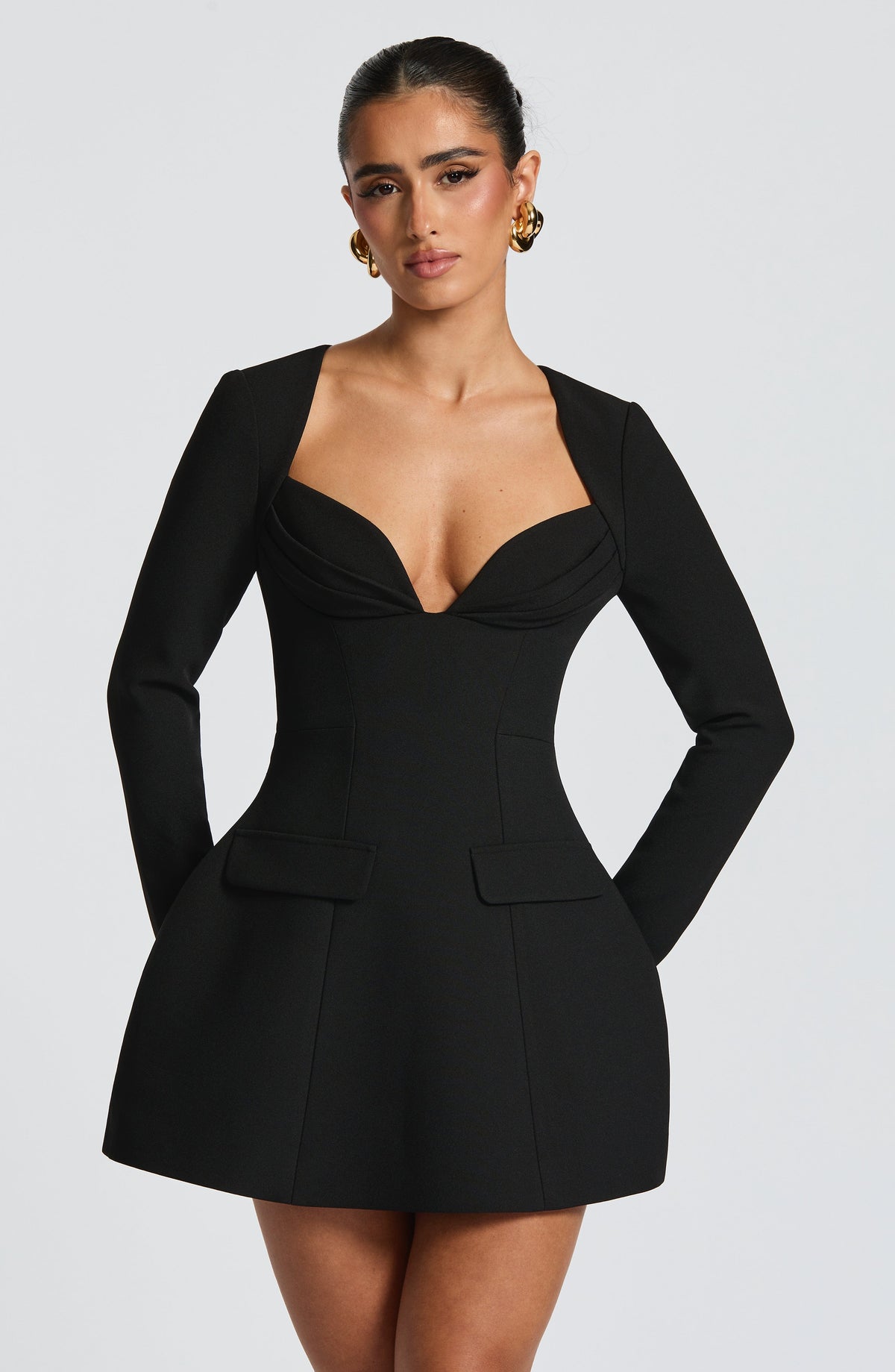 Belavie Reginella Mini Dress - Black
