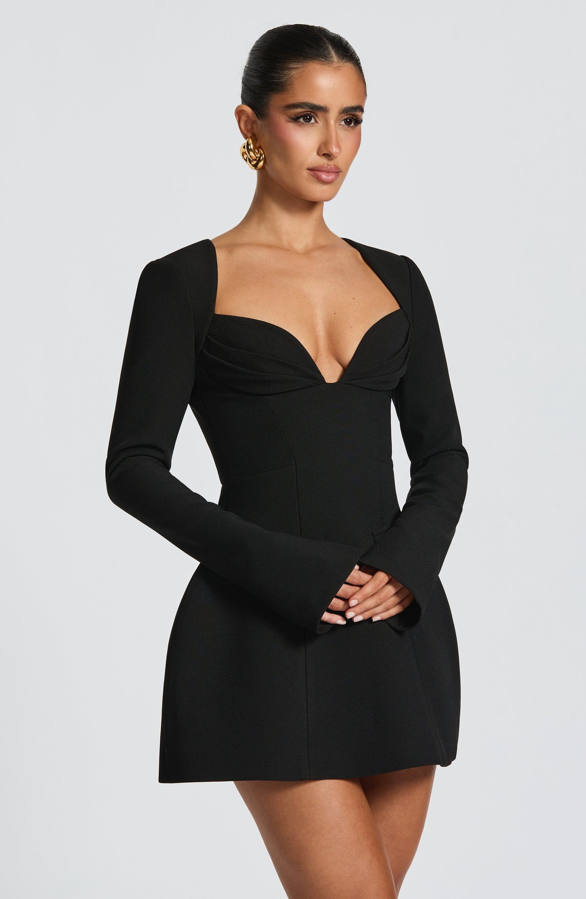 Belavie Reginella Mini Dress - Black