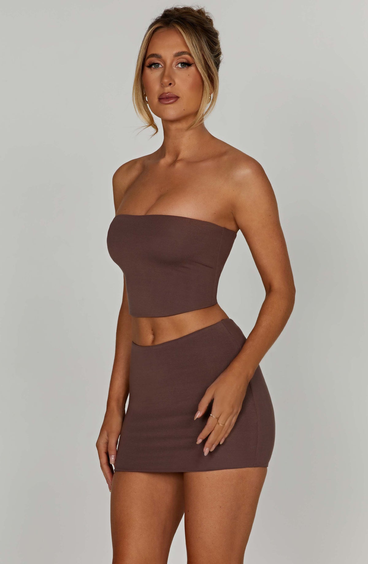 Belavie Reinne Mini Skirt - Chocolate