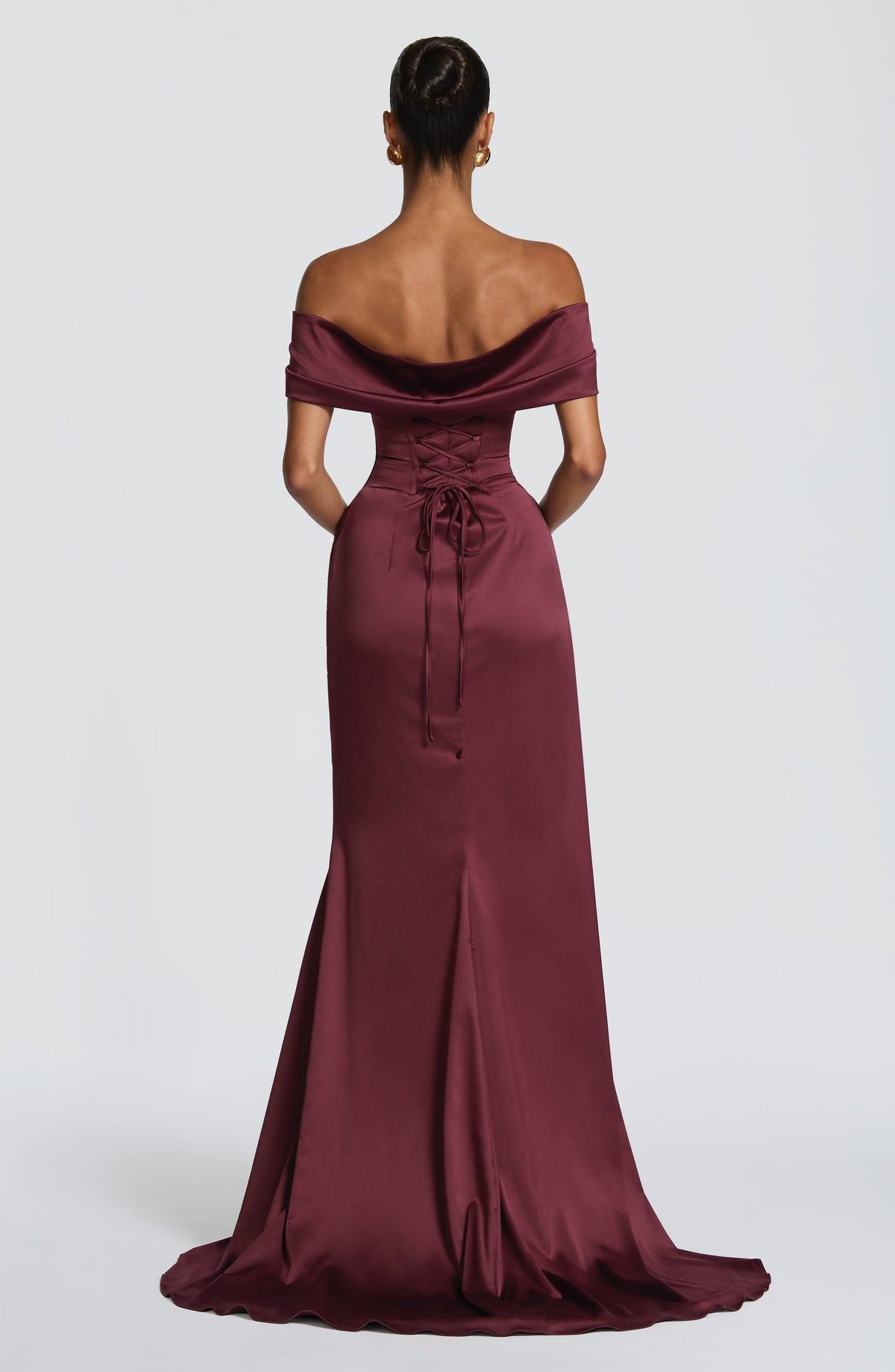 Belavie Rionella Gown - Cherry Lacquer