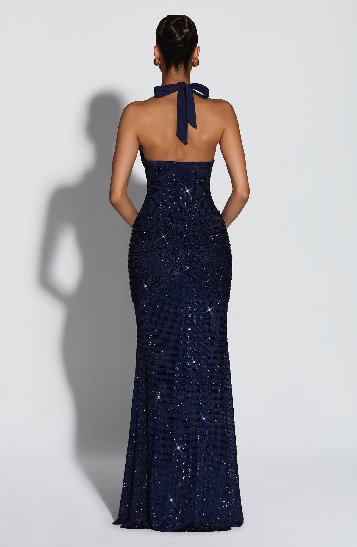 Belavie Rosettella Maxi Dress - Navy Sparkle