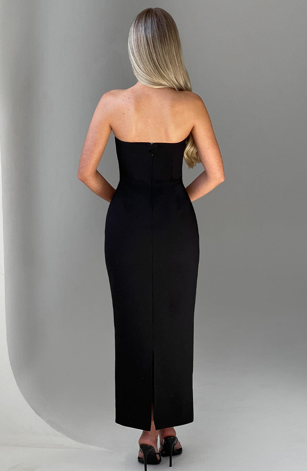 Belavie Roxannella Midaxi Dress - Black