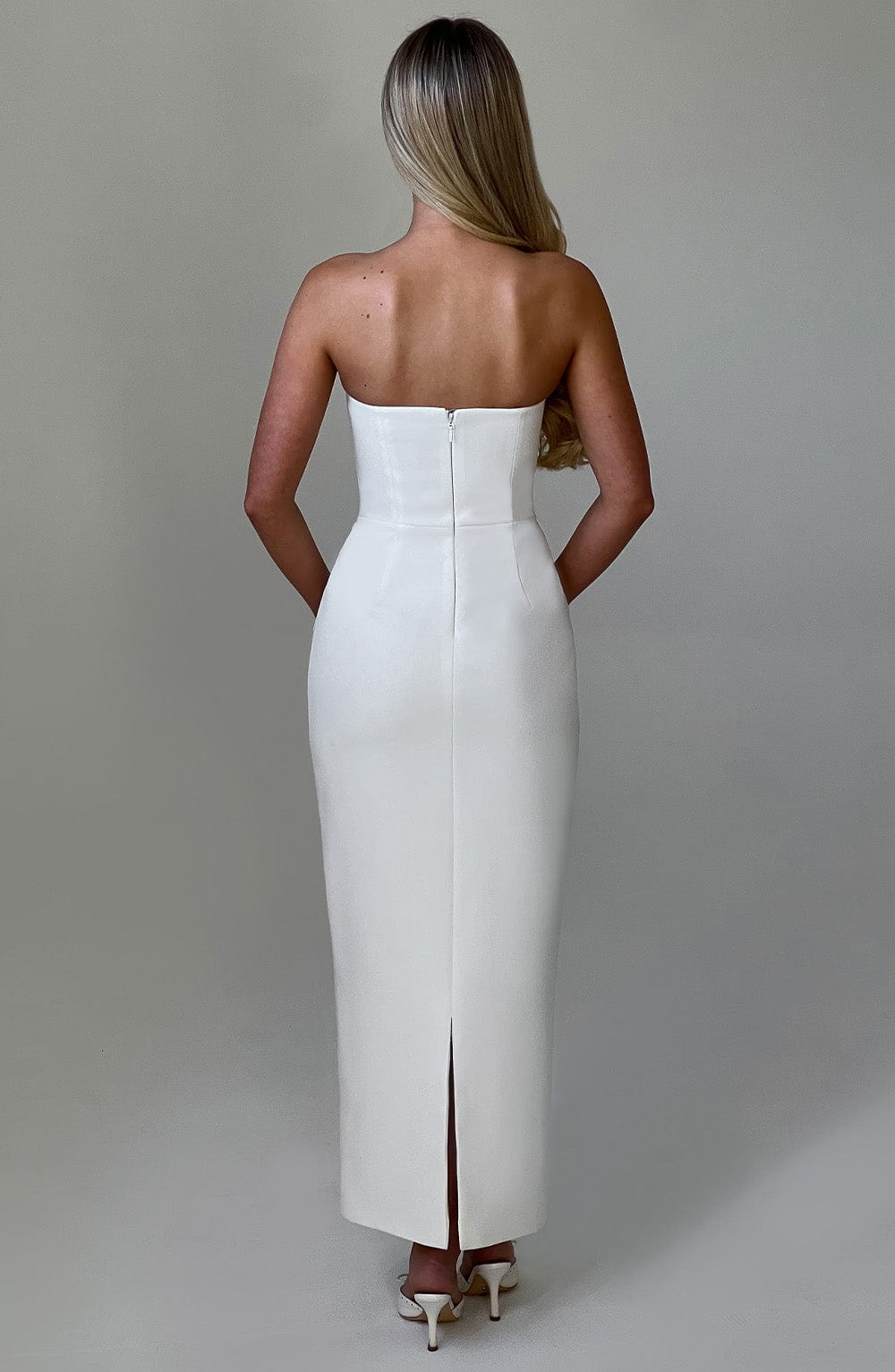 Belavie Roxannella Midaxi Dress - Ivory