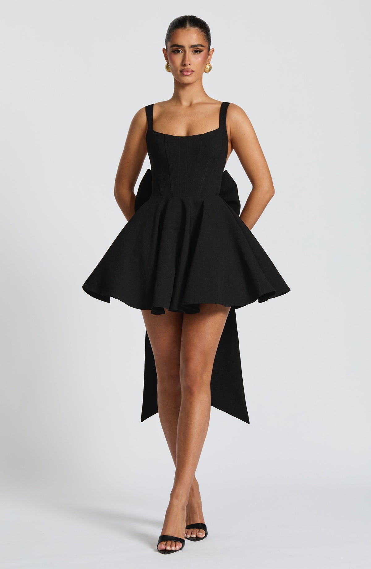 Belavie Ruella Mini Dress - Black