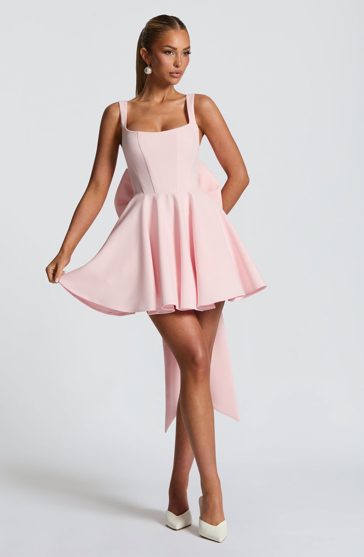 Belavie Ruella Mini Dress - Blush