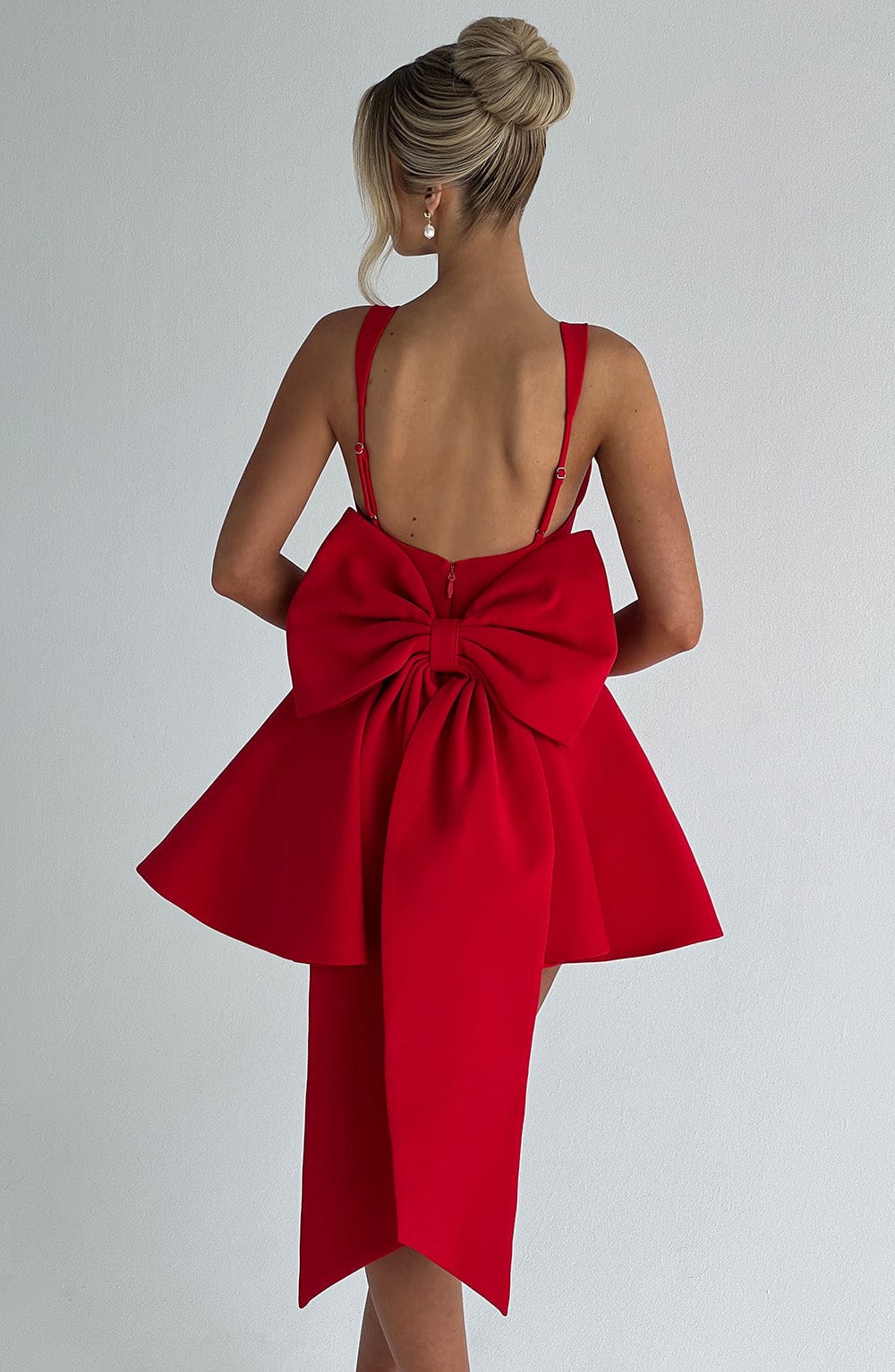 Belavie Ruella Mini Dress - Red