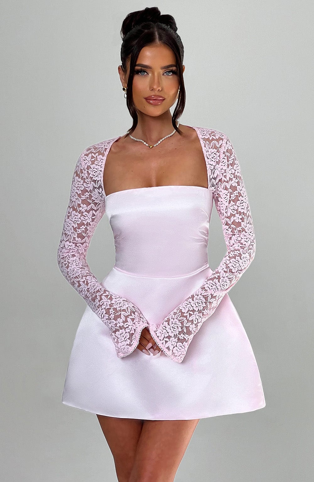 Belavie Sadiella Mini Dress - Blush