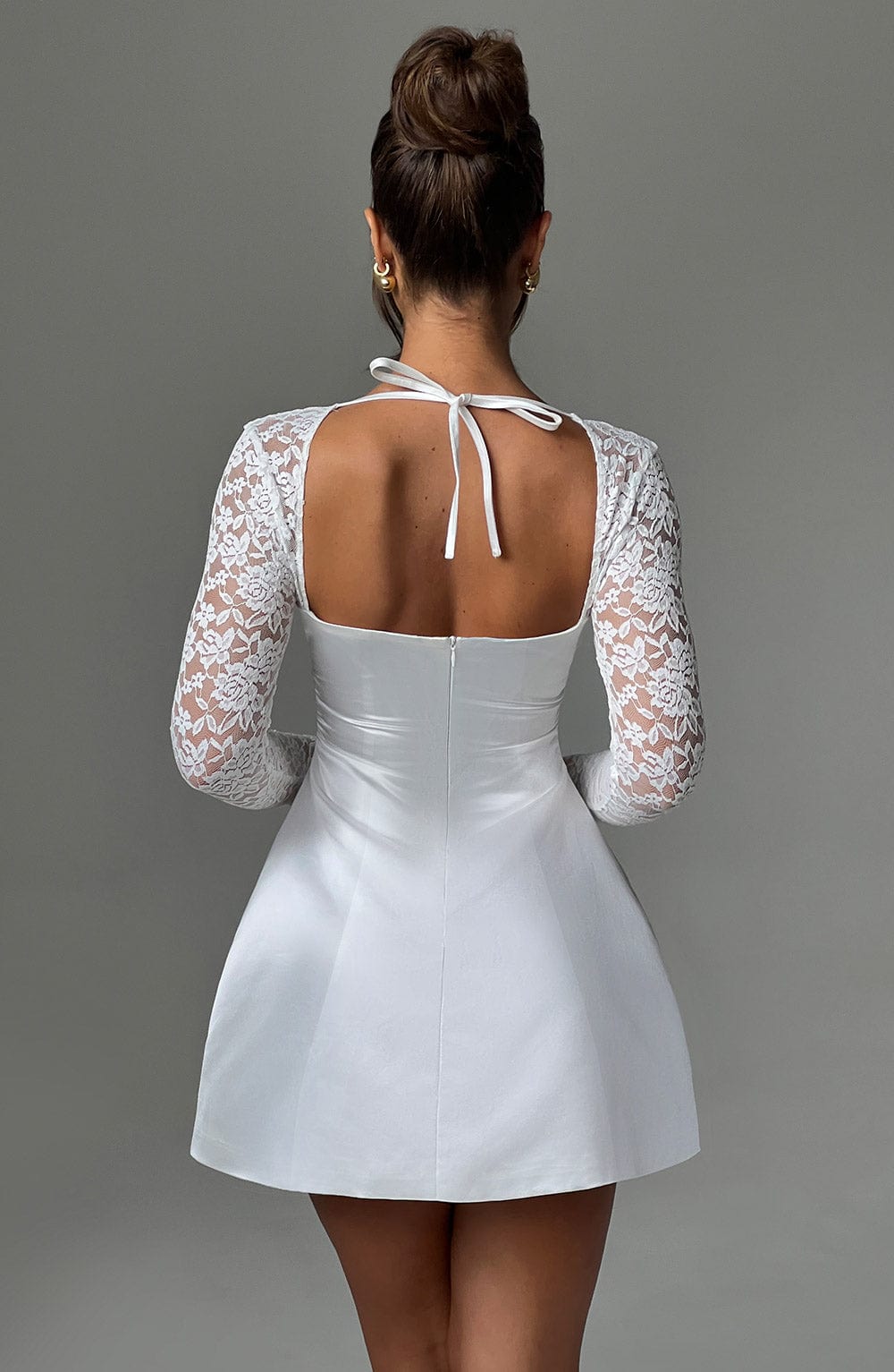 Belavie Sadiella Mini Dress - Ivory