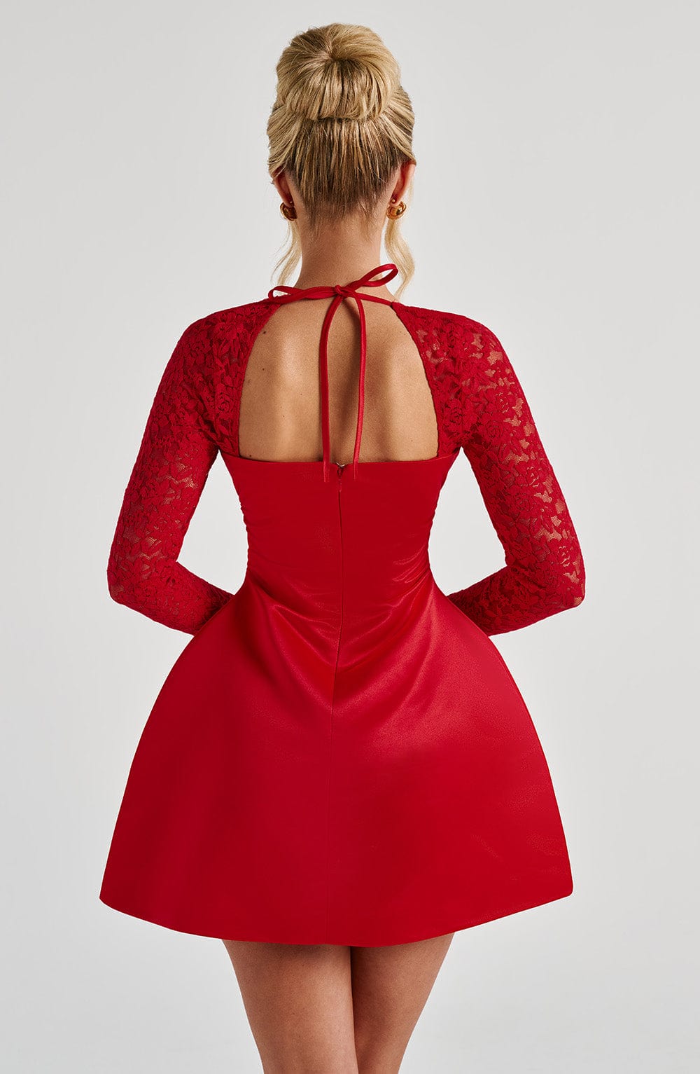 Belavie Sadiella Mini Dress - Red