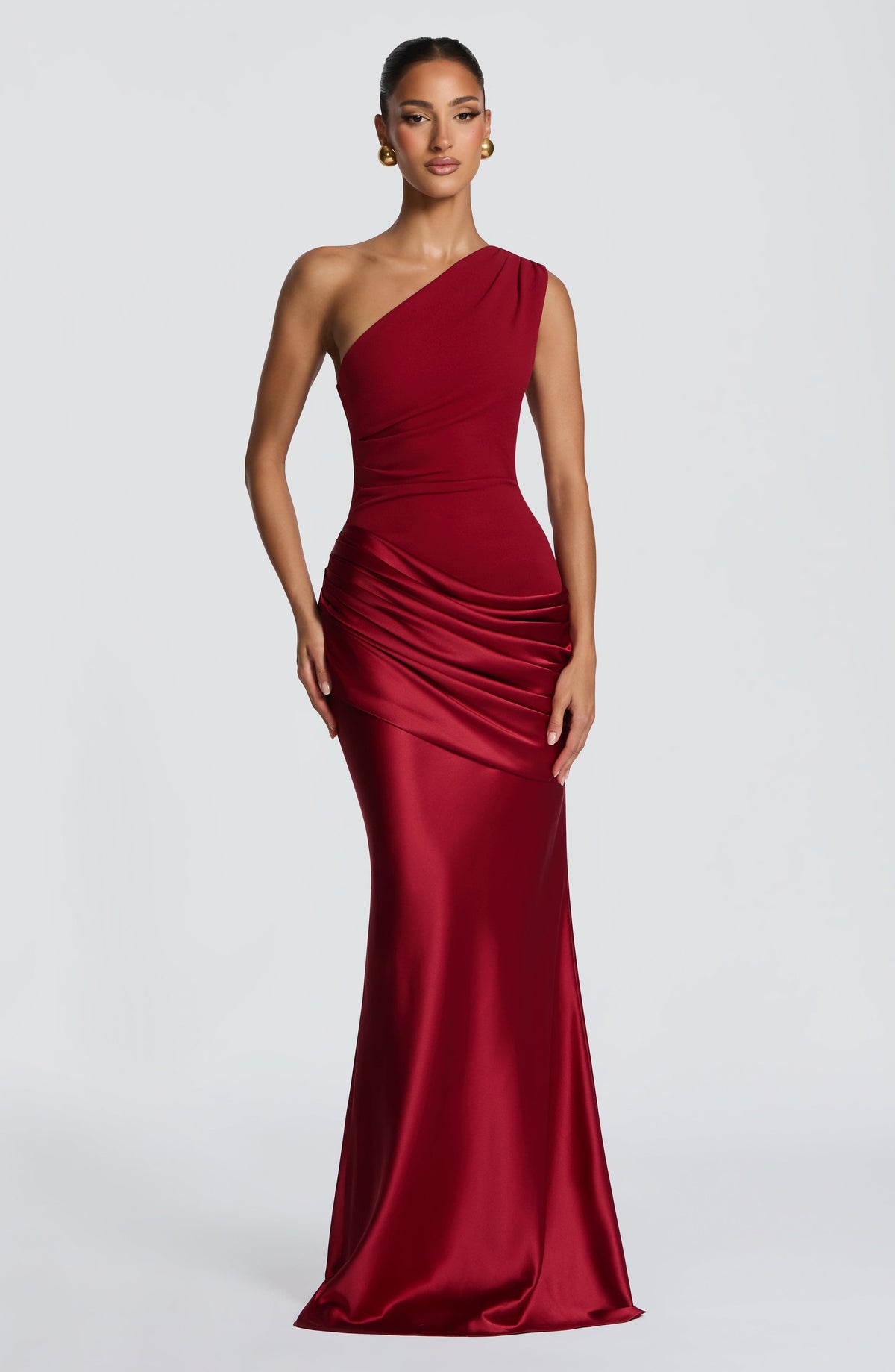 Belavie Sadonella Maxi Dress - Deep Red