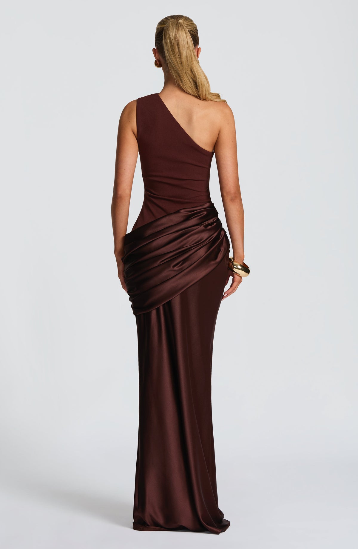 Belavie Sadonella Maxi Dress - Plum Brown