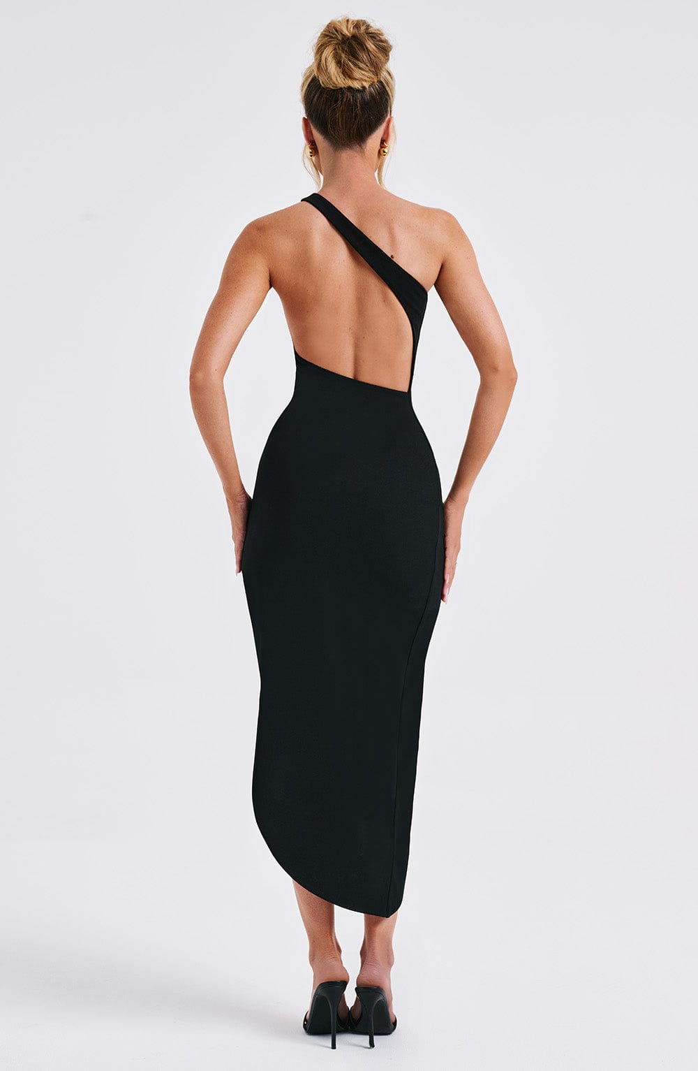 Belavie Saffirella Midi Dress - Black