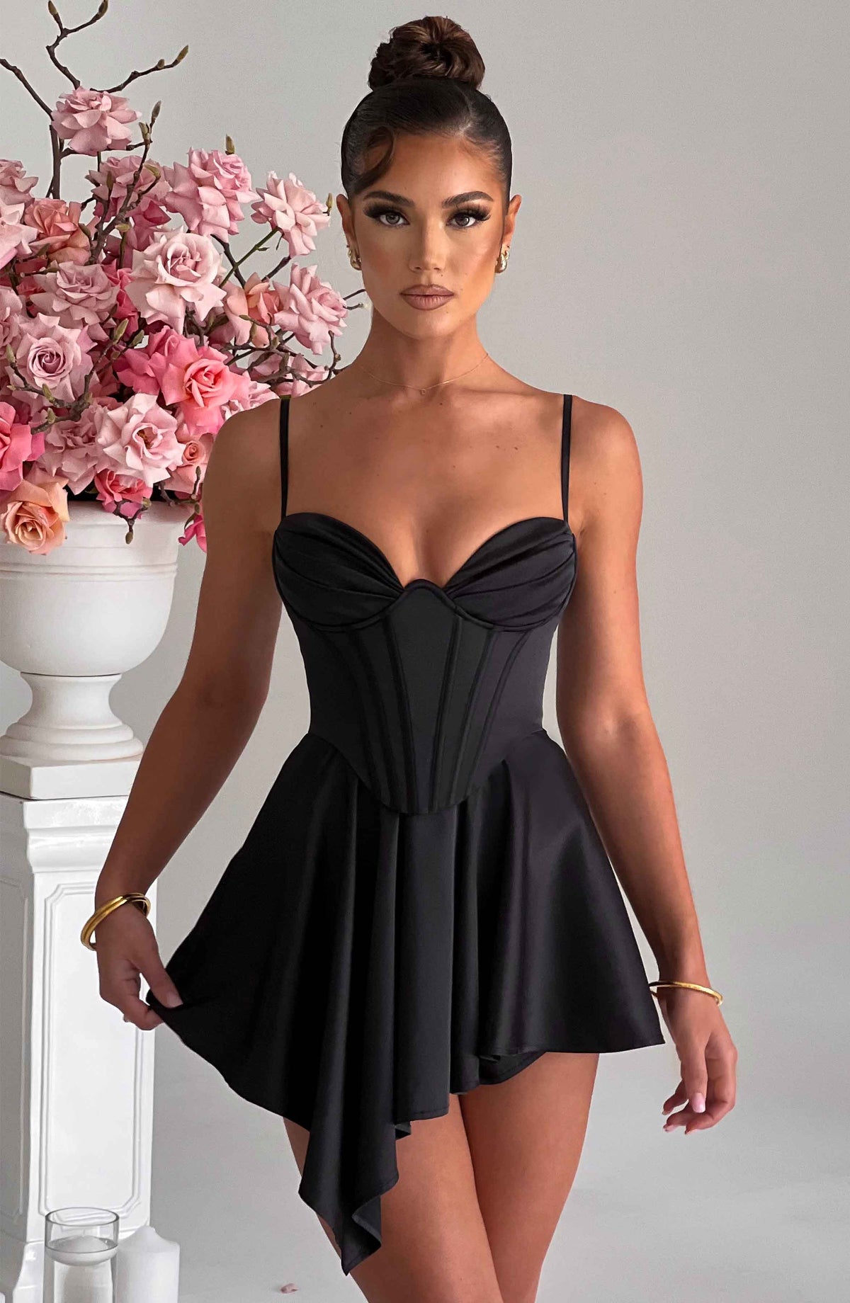 Belavie Saffronne Playsuit - Black