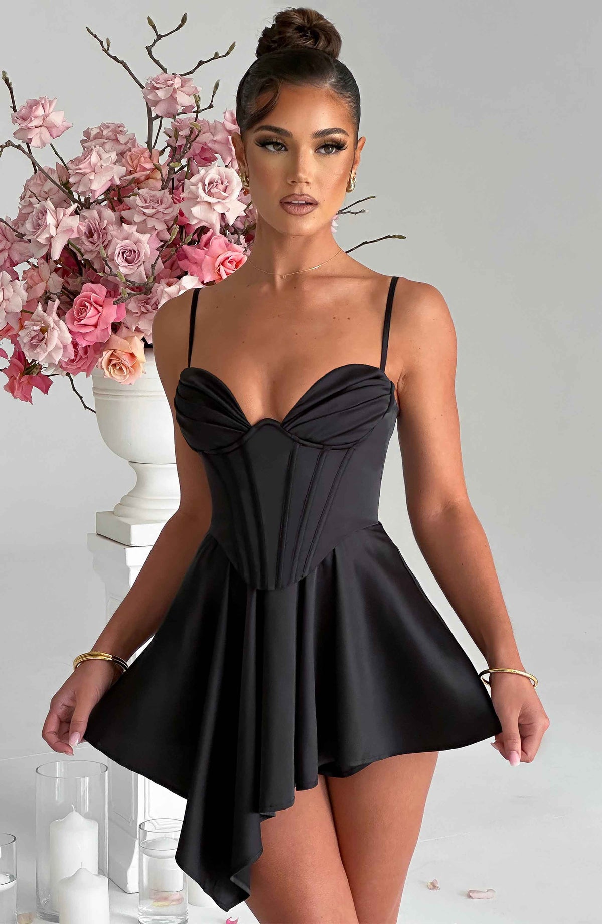 Belavie Saffronne Playsuit - Black