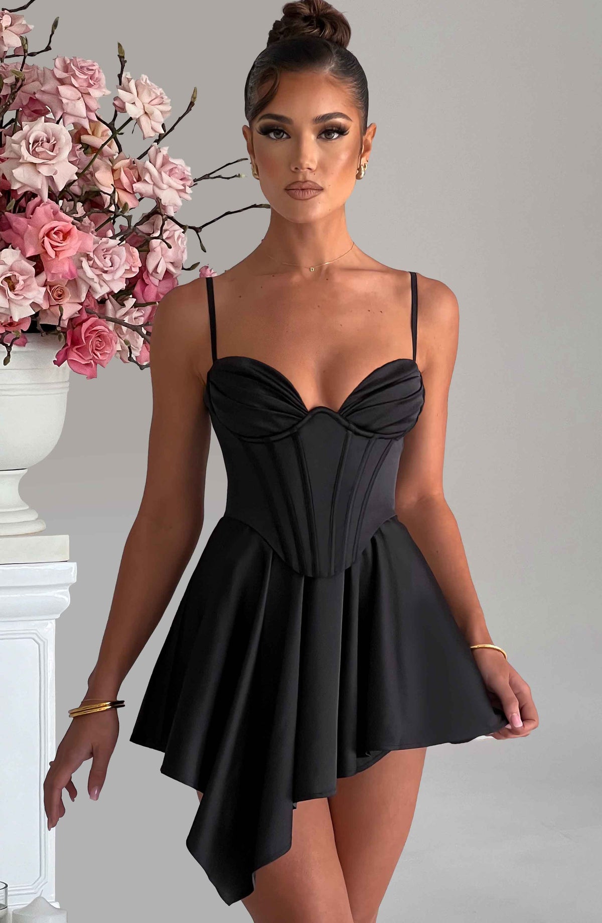 Belavie Saffronne Playsuit - Black