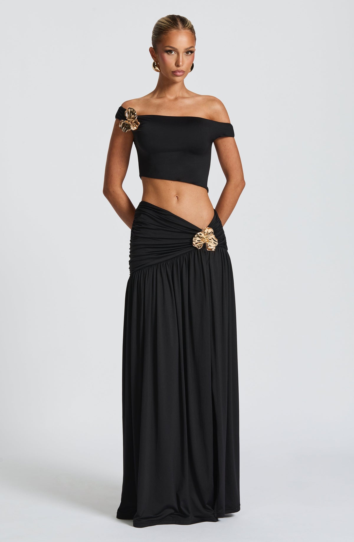 Belavie Sairella Maxi Skirt - Black