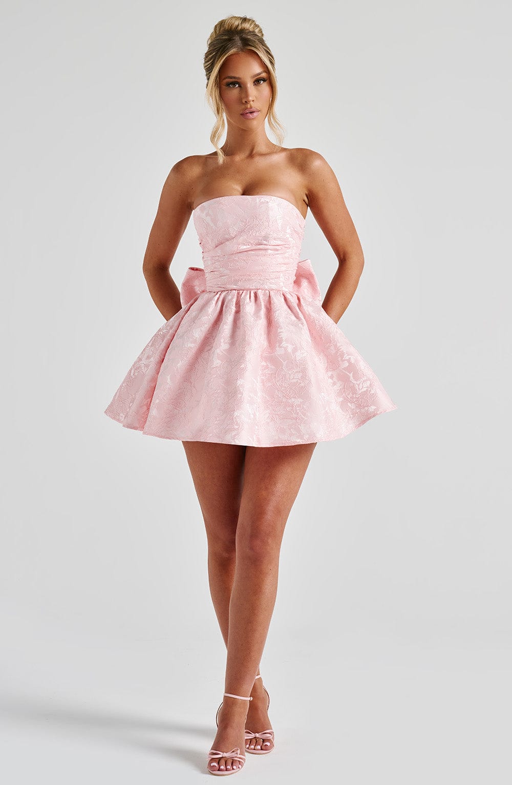 Belavie Salomella Mini Dress - Blush