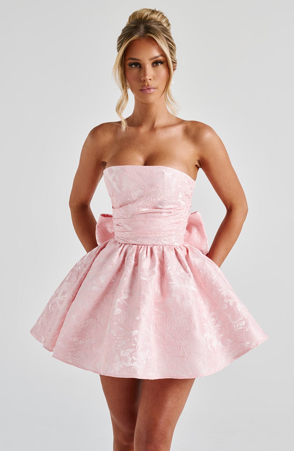 Belavie Salomella Mini Dress - Blush