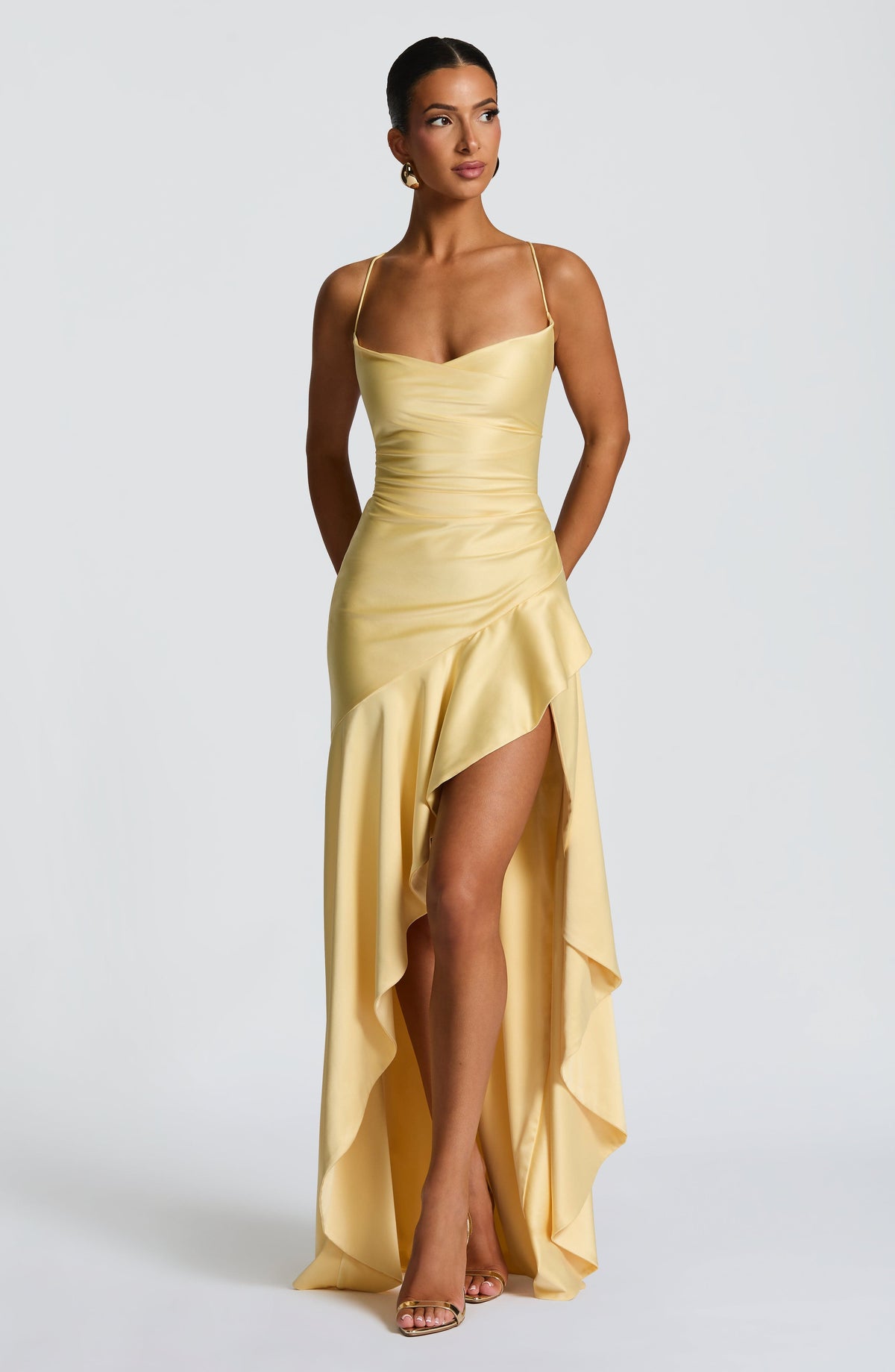 Belavie Samirella Maxi Dress - Lemon