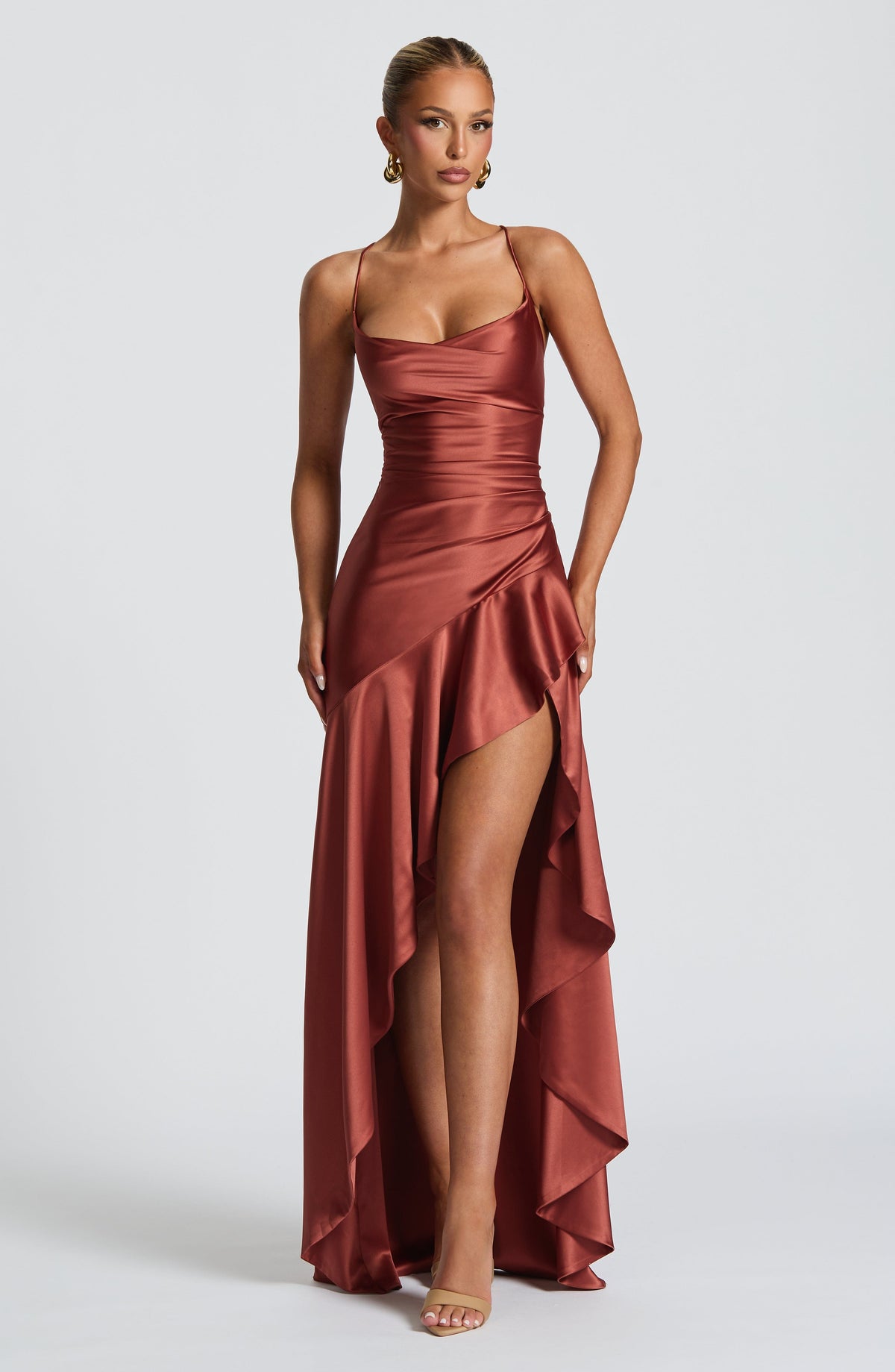 Belavie Samirella Maxi Dress - Rust