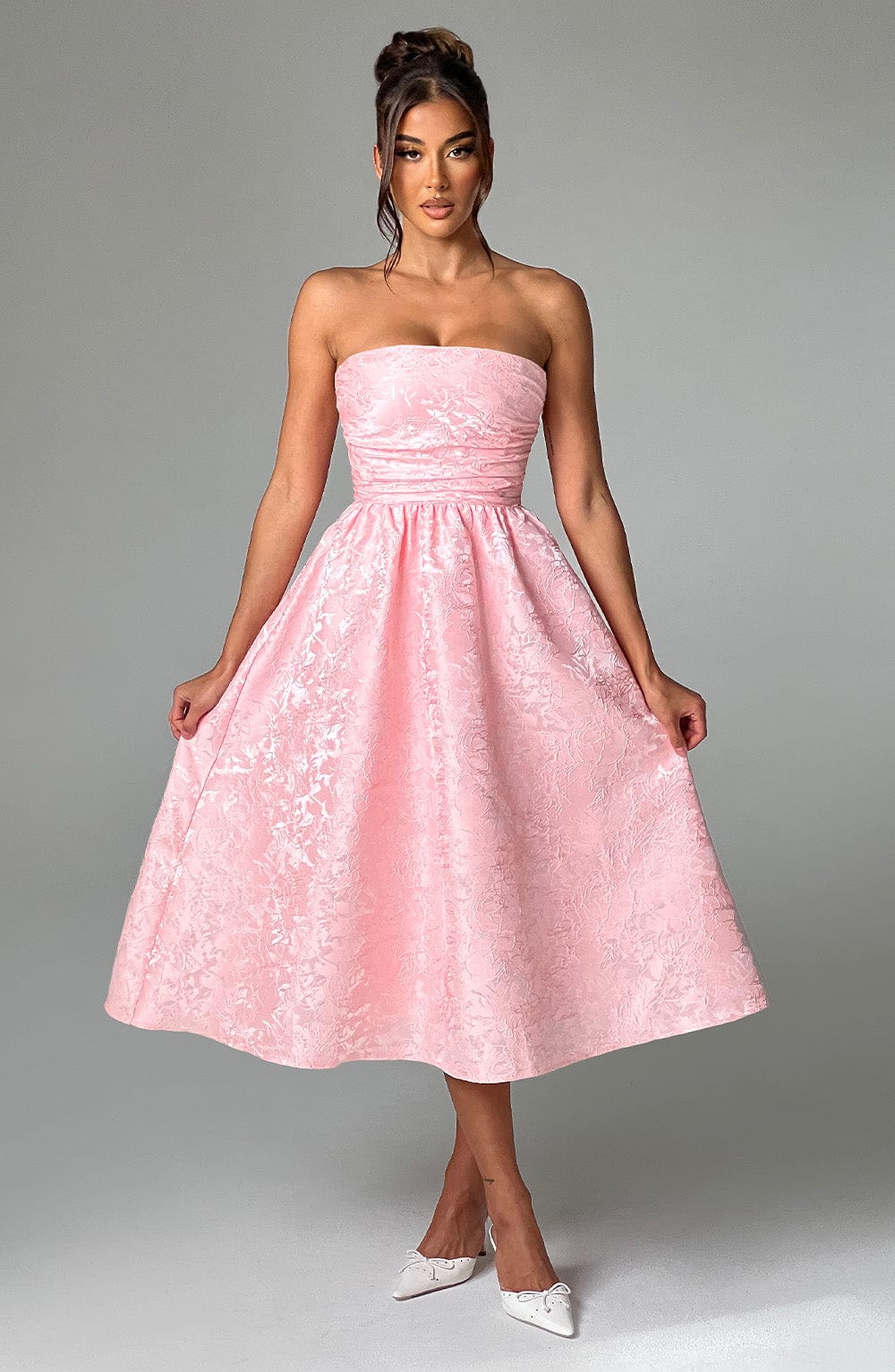 Belavie Saoirsella Midi Dress - Blush