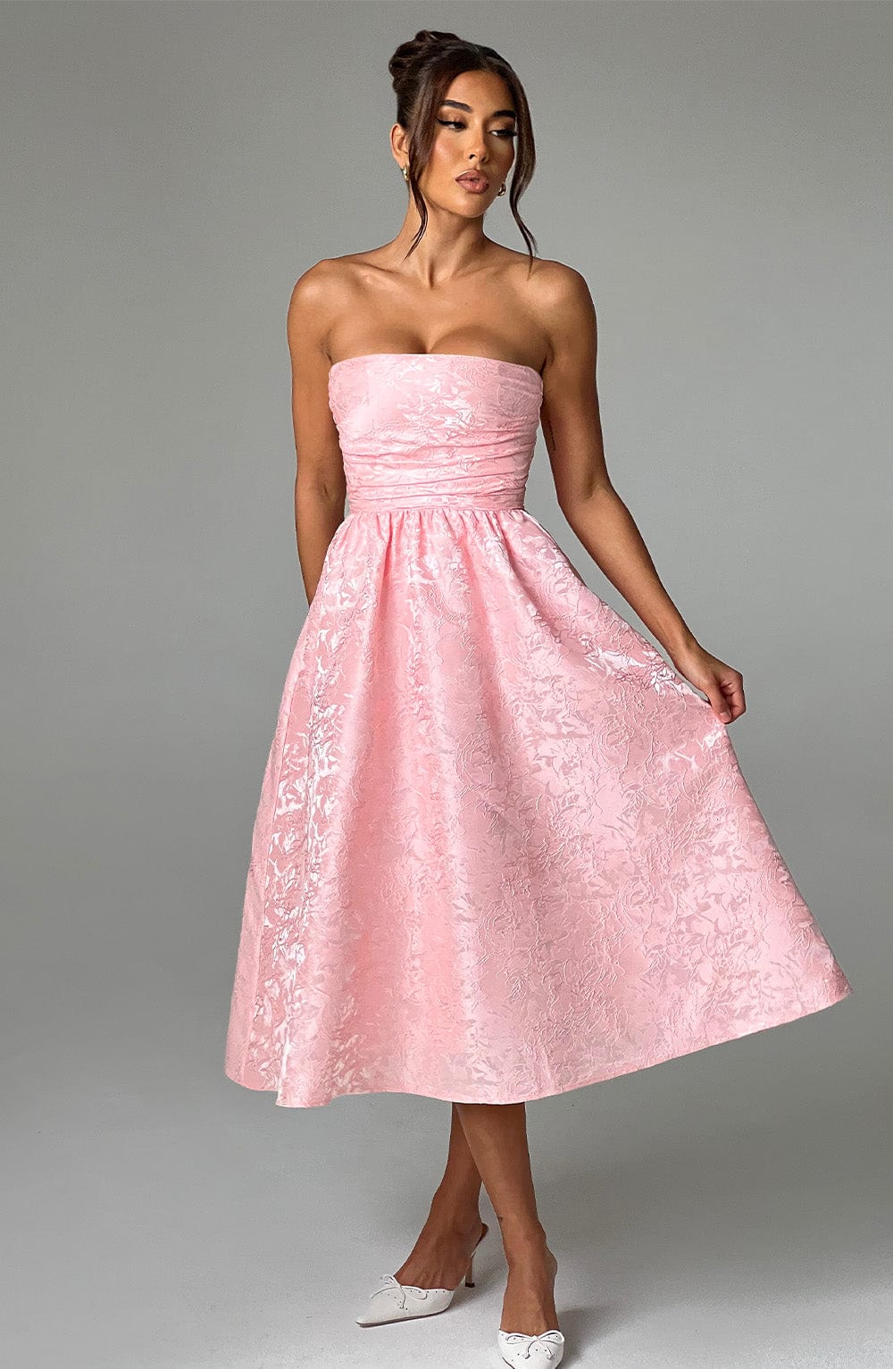 Belavie Saoirsella Midi Dress - Blush