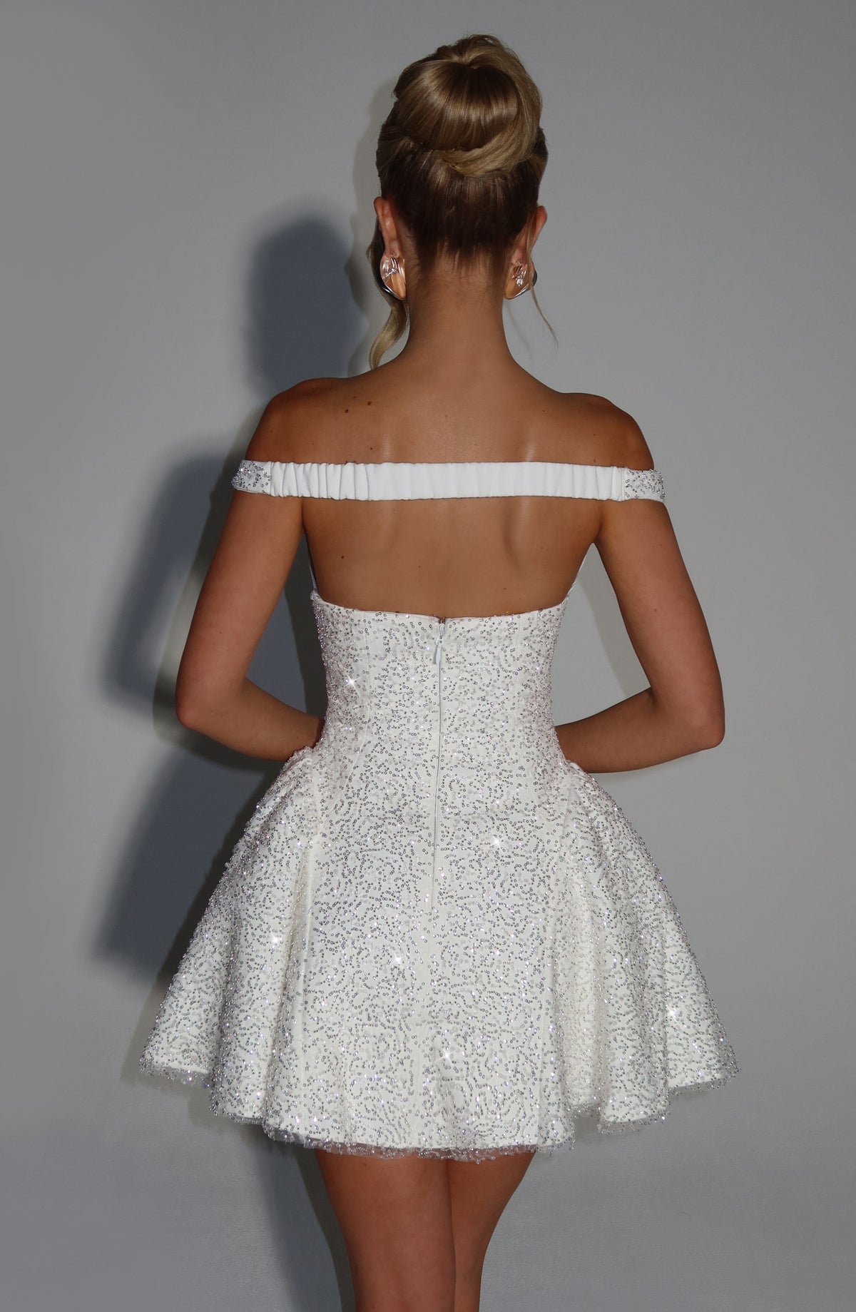 Belavie Sapphirella Mini Dress - Ivory