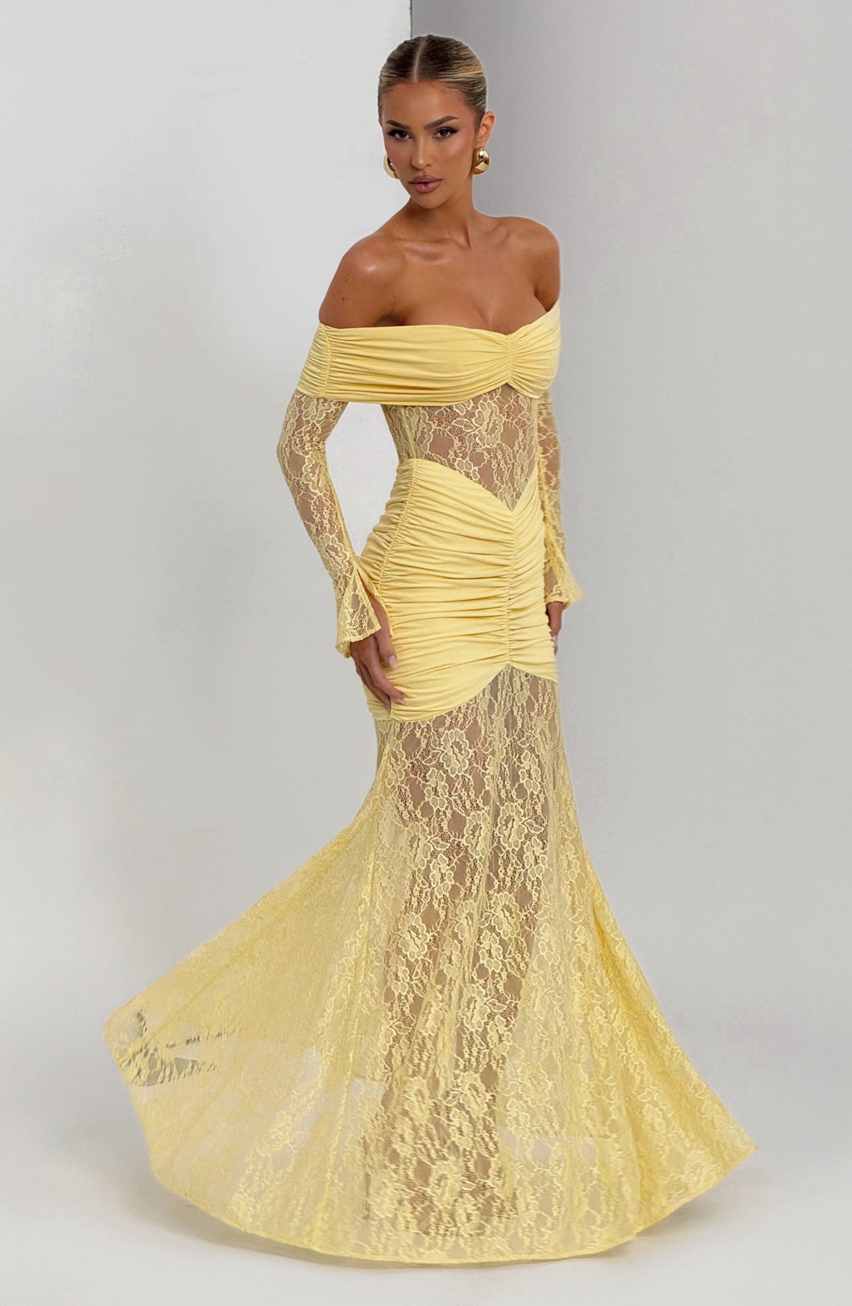 Belavie Saulinella Maxi Dress - Lemon