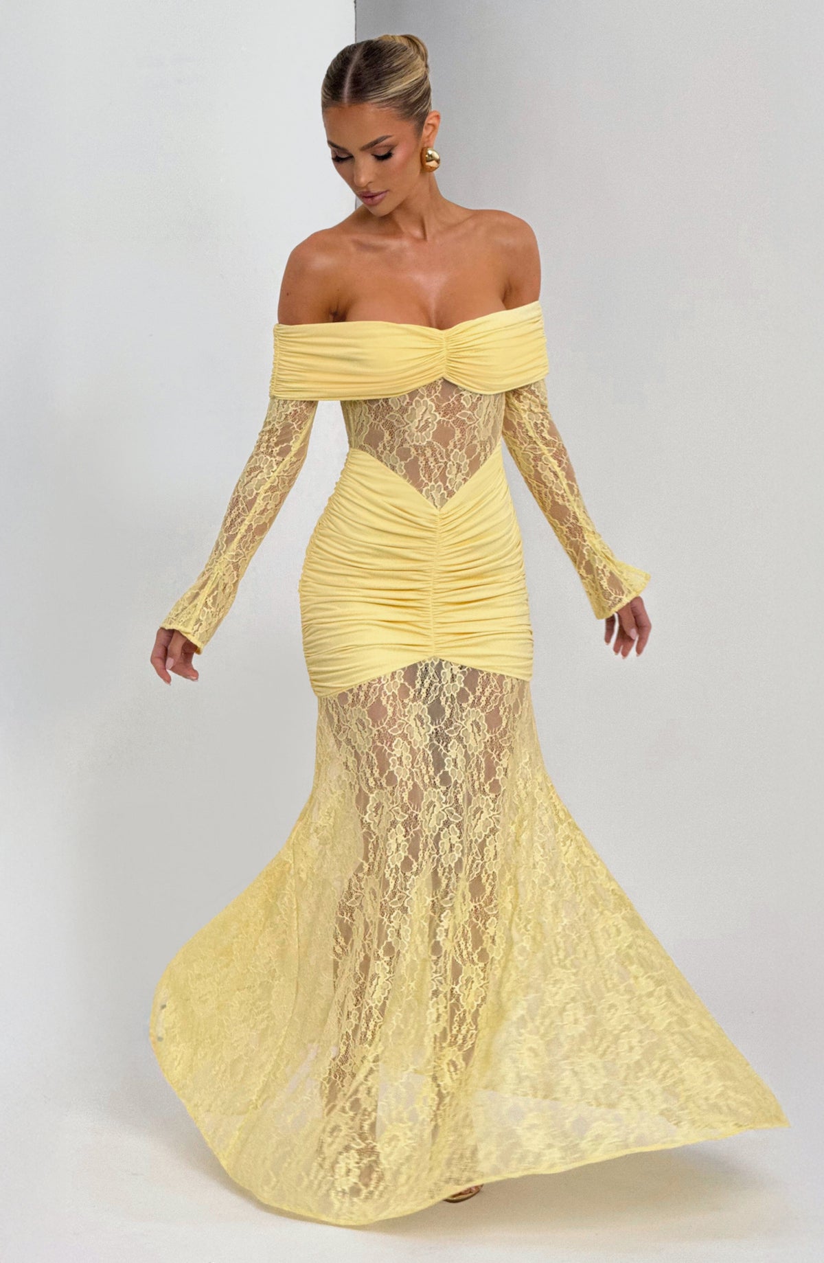 Belavie Saulinella Maxi Dress - Lemon
